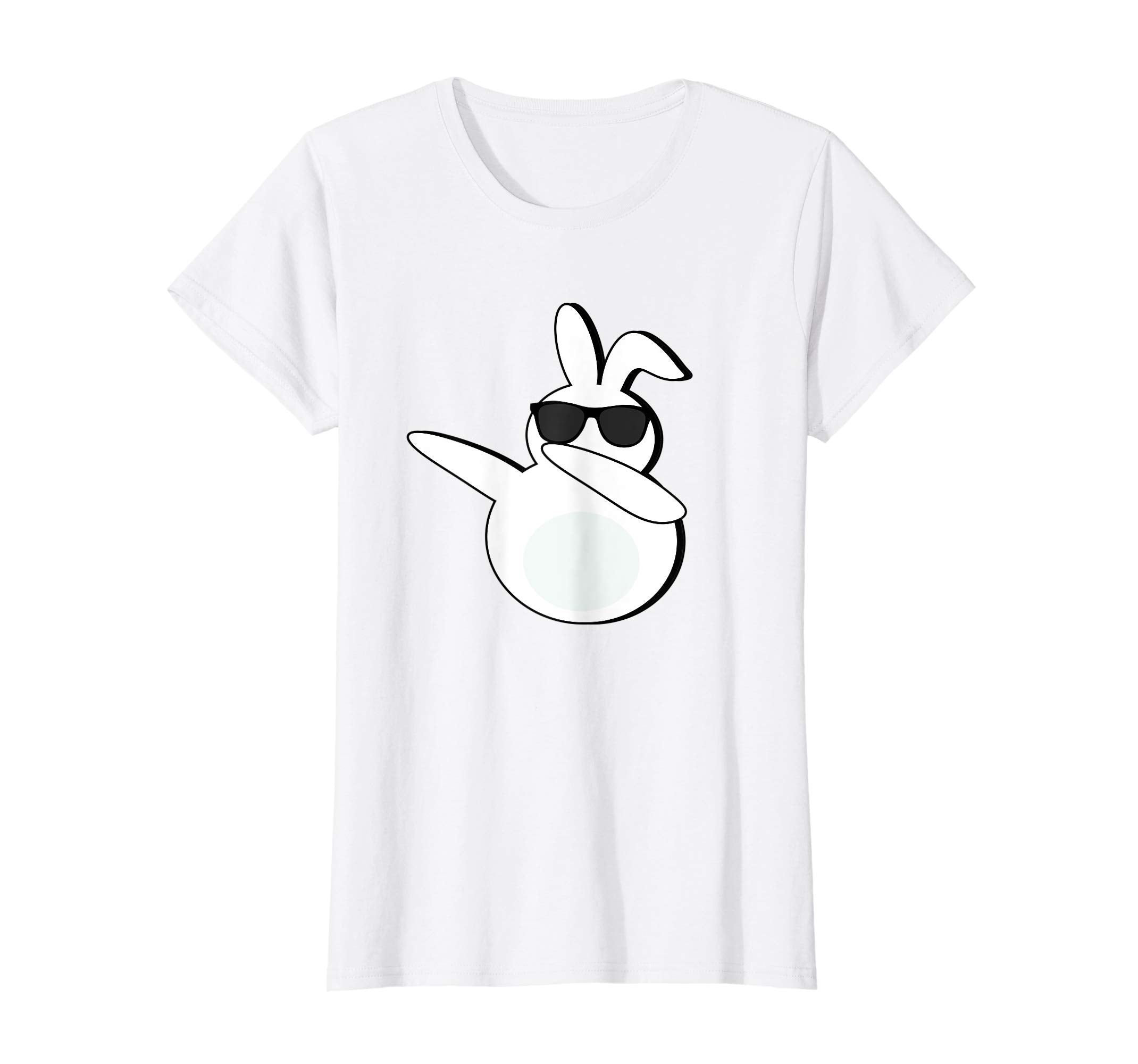 Funny Dabbing Hip Hop Bunny Easter With Sunglasses t-Shirt