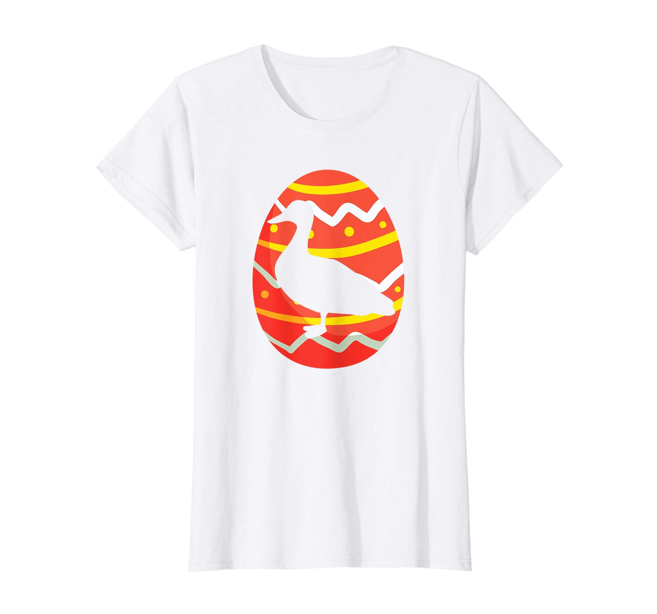 Happy Easter Egg Duck Bunny T-Shirt for Kids Boys Girls