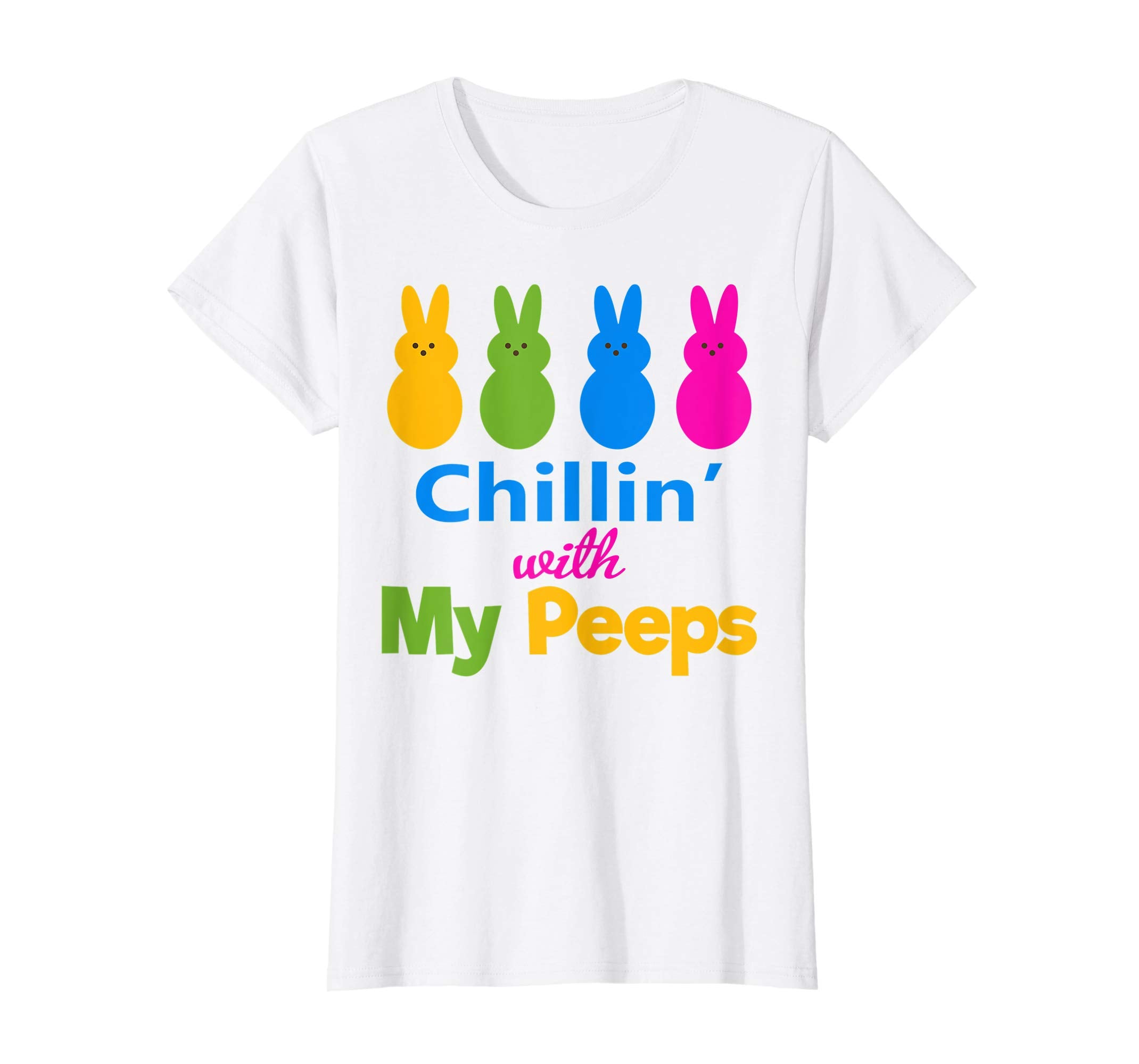 Cute Chillin With My Peeps- Easter Bunny Shirts