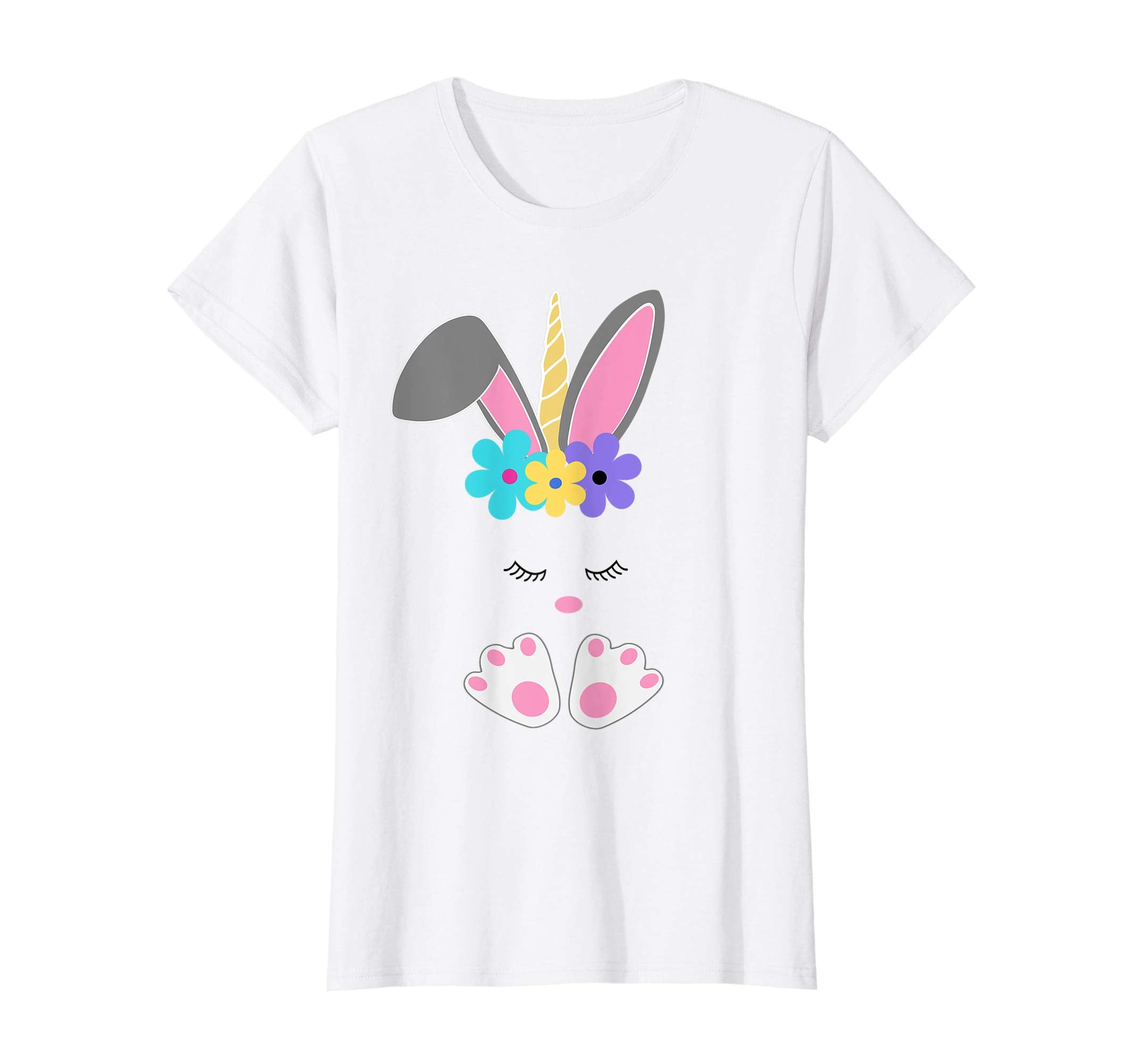 Funny Easter Bunnycorn Gift Tshirt Easter Gift Shirt