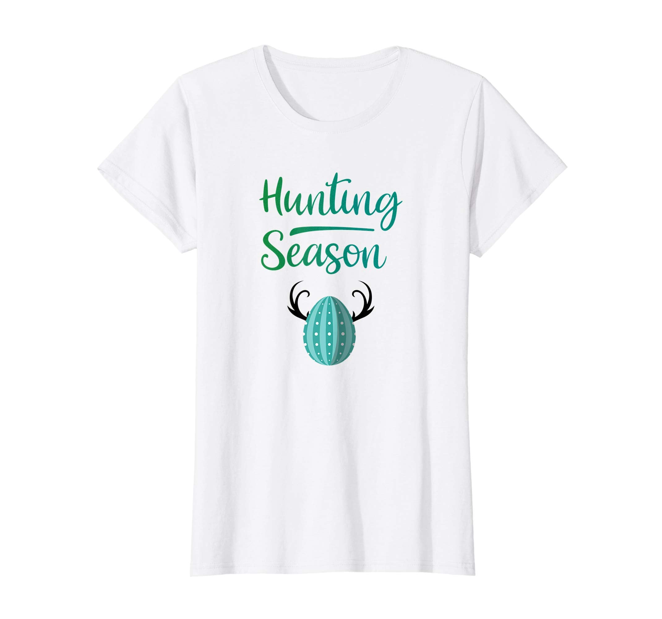 Hunting Season Easter Rabbit Eggs Cute Bunny Shirt