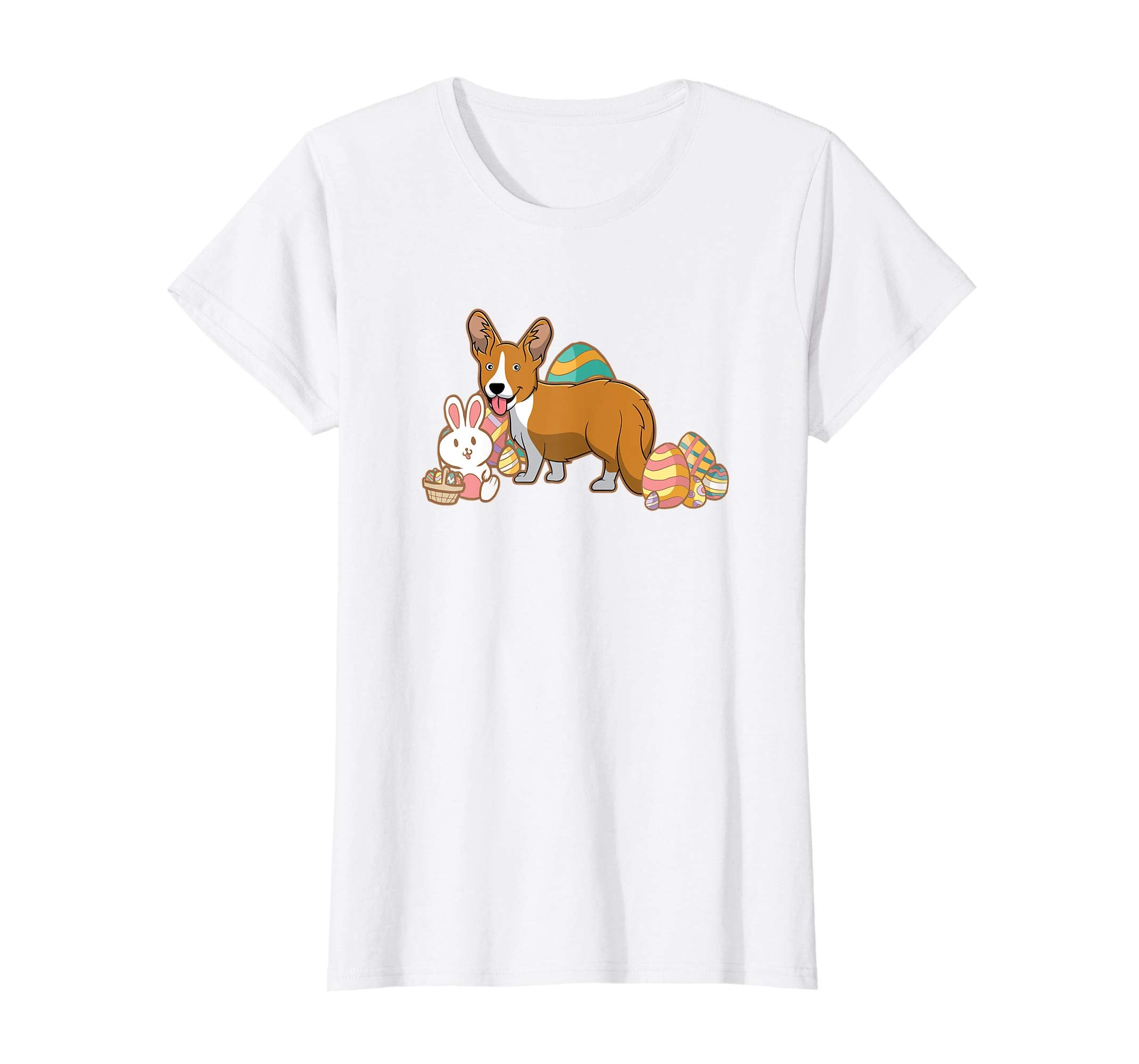 Easter Cardigan Welsh Corgi Dog T-Shirt Gift