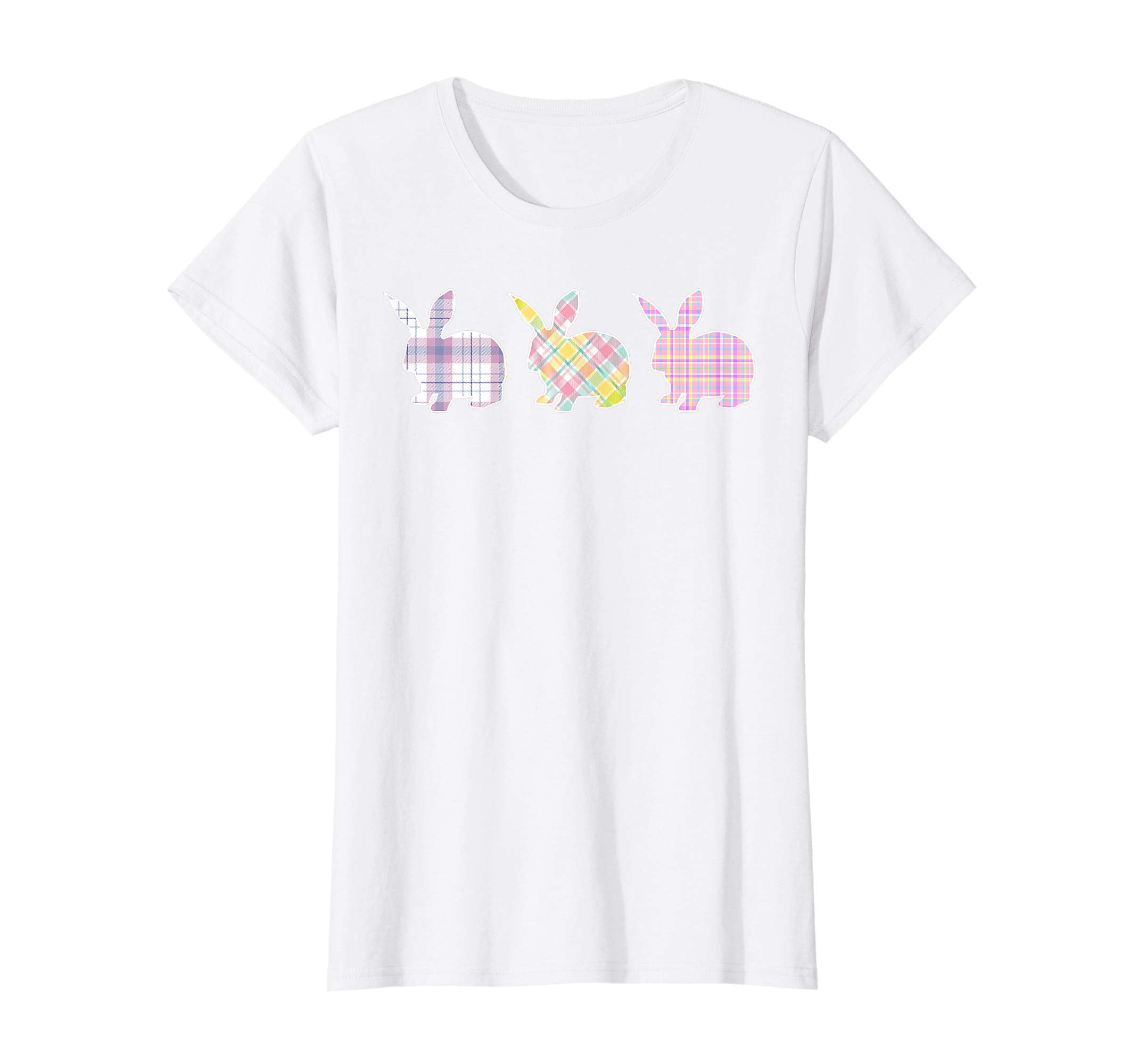 Cute Peeps- Bunny Easter Plaid -Happy Easter T shirt Gift