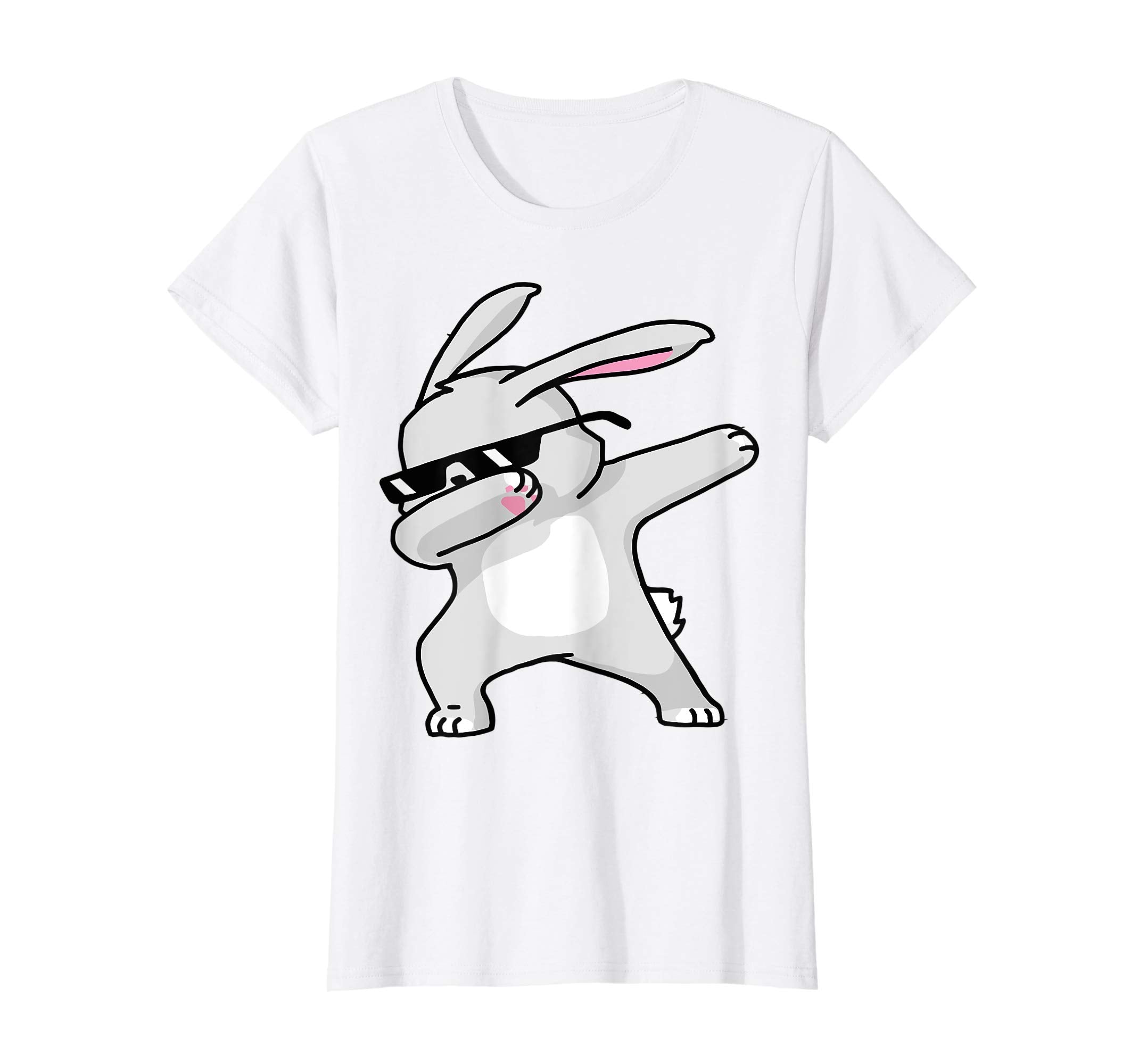 Dabbing Easter Bunny T-Shirt Cute Easter Dab Shirt