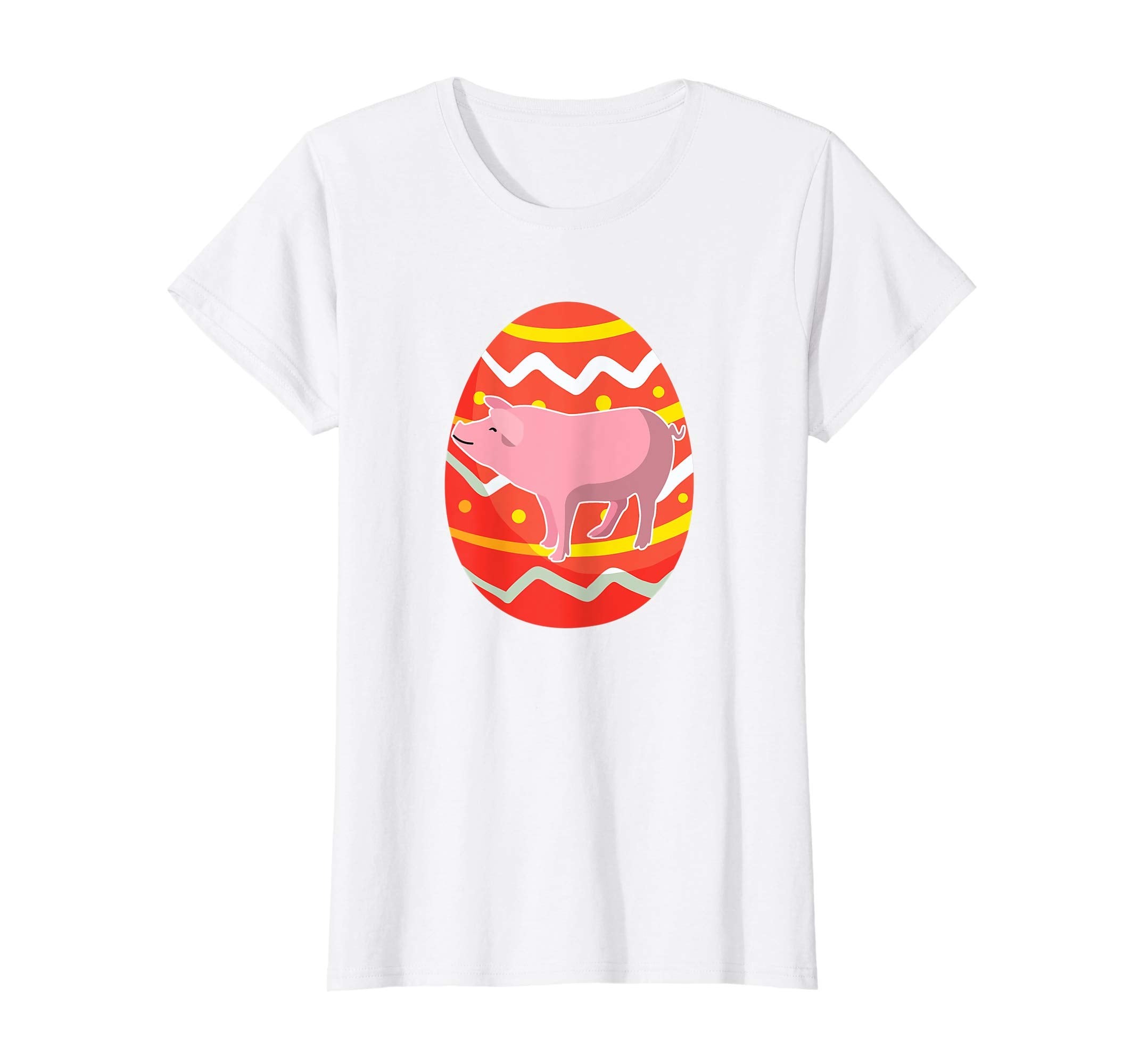 Funny Pig Easter Eggs T-Shirt Gifts for Kids Boys Girls