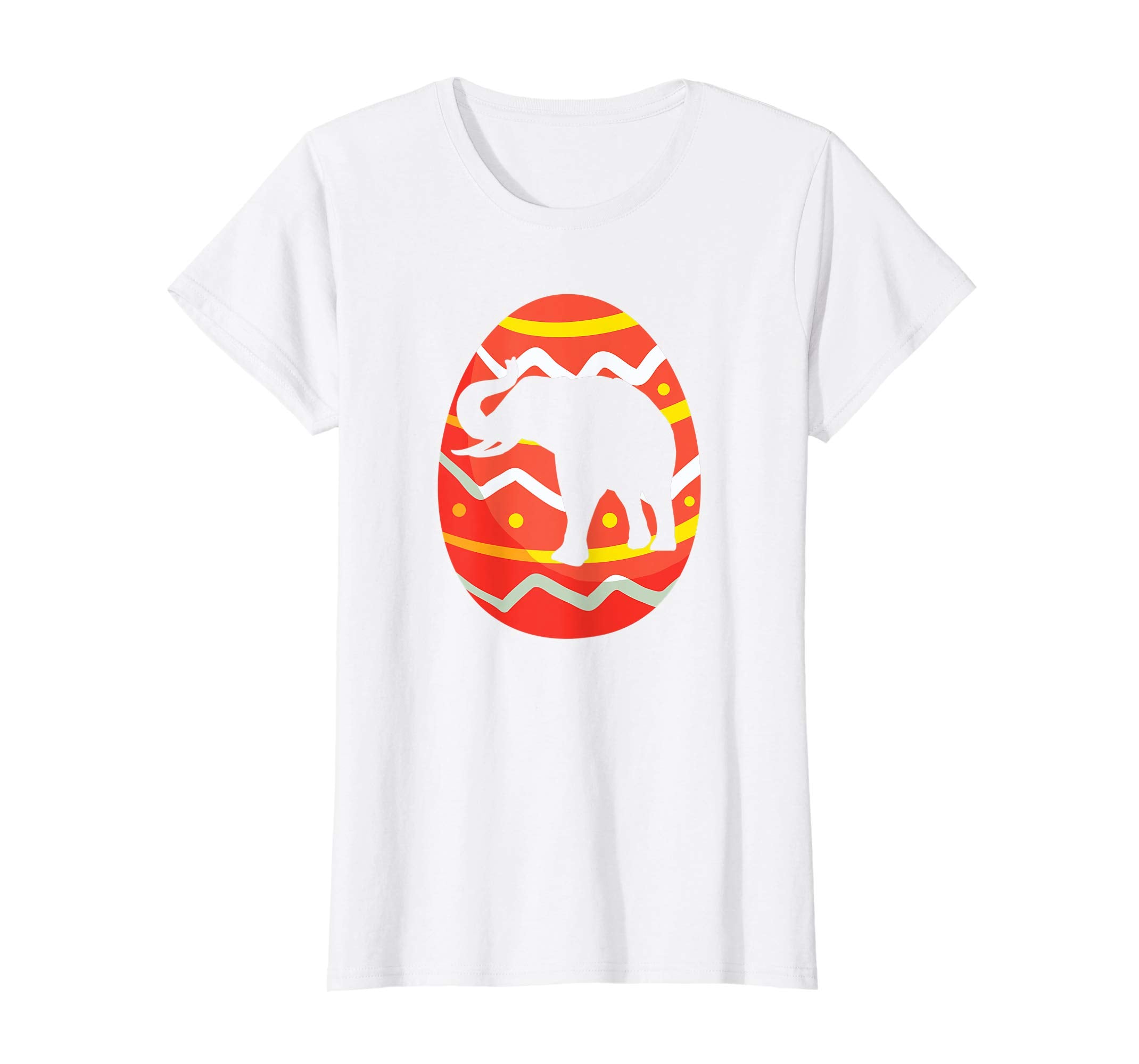 Funny Easter Egg Elephant T-Shirt Gifts for Kids Boys Girls