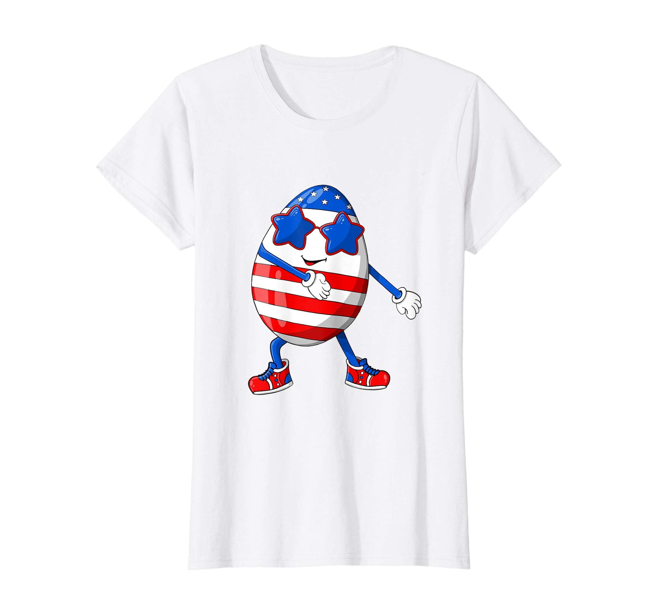 Easter Egg Shirt American flag Floss Like a boss Easter Gift