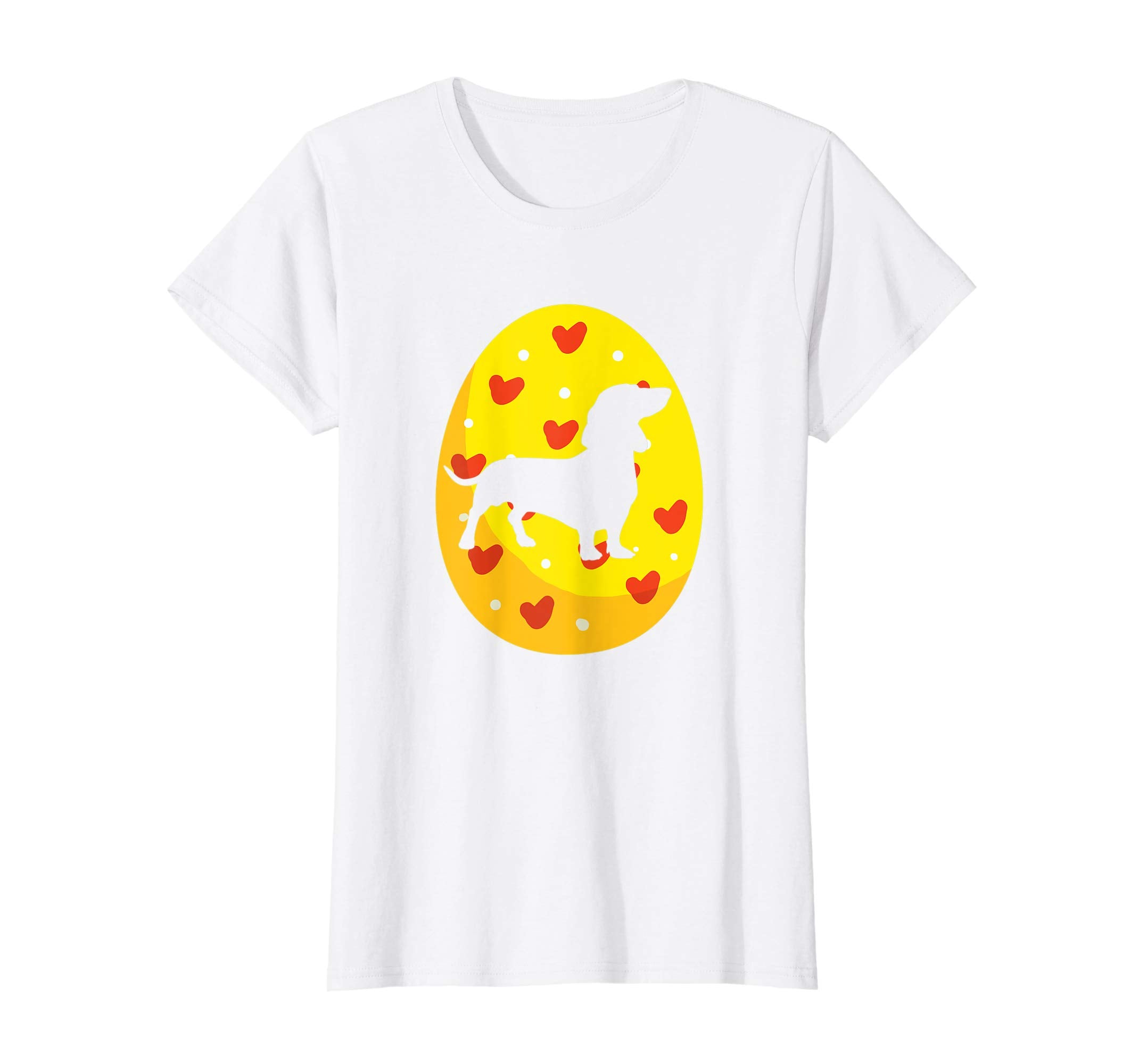 Dachshund Easter Bunny Egg T-Shirt Dog Easter Gift