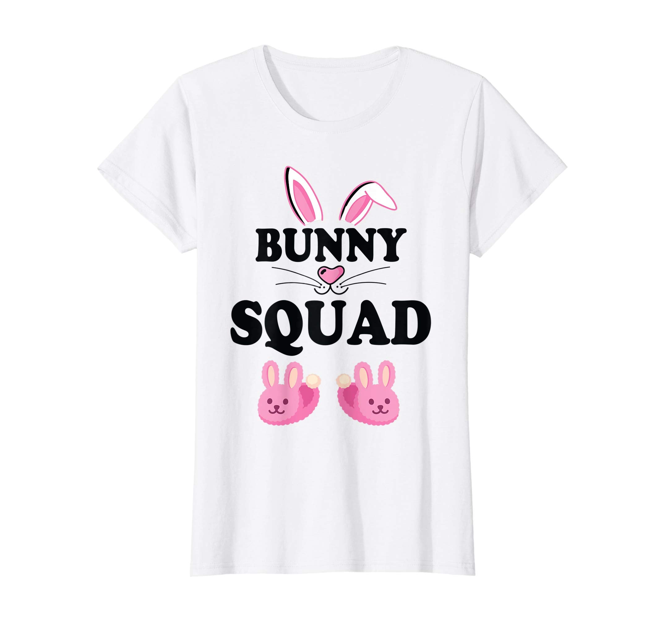 Rabbit Bunny Emotion Faces Happy Easter Shirt Bunny Squad