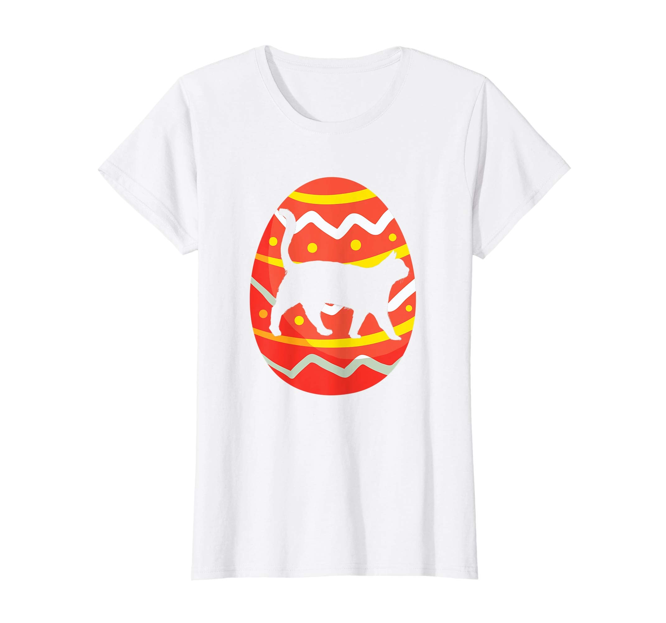 Funny Cat Easter Eggs T-Shirt Gifts for Kids Boys Girls