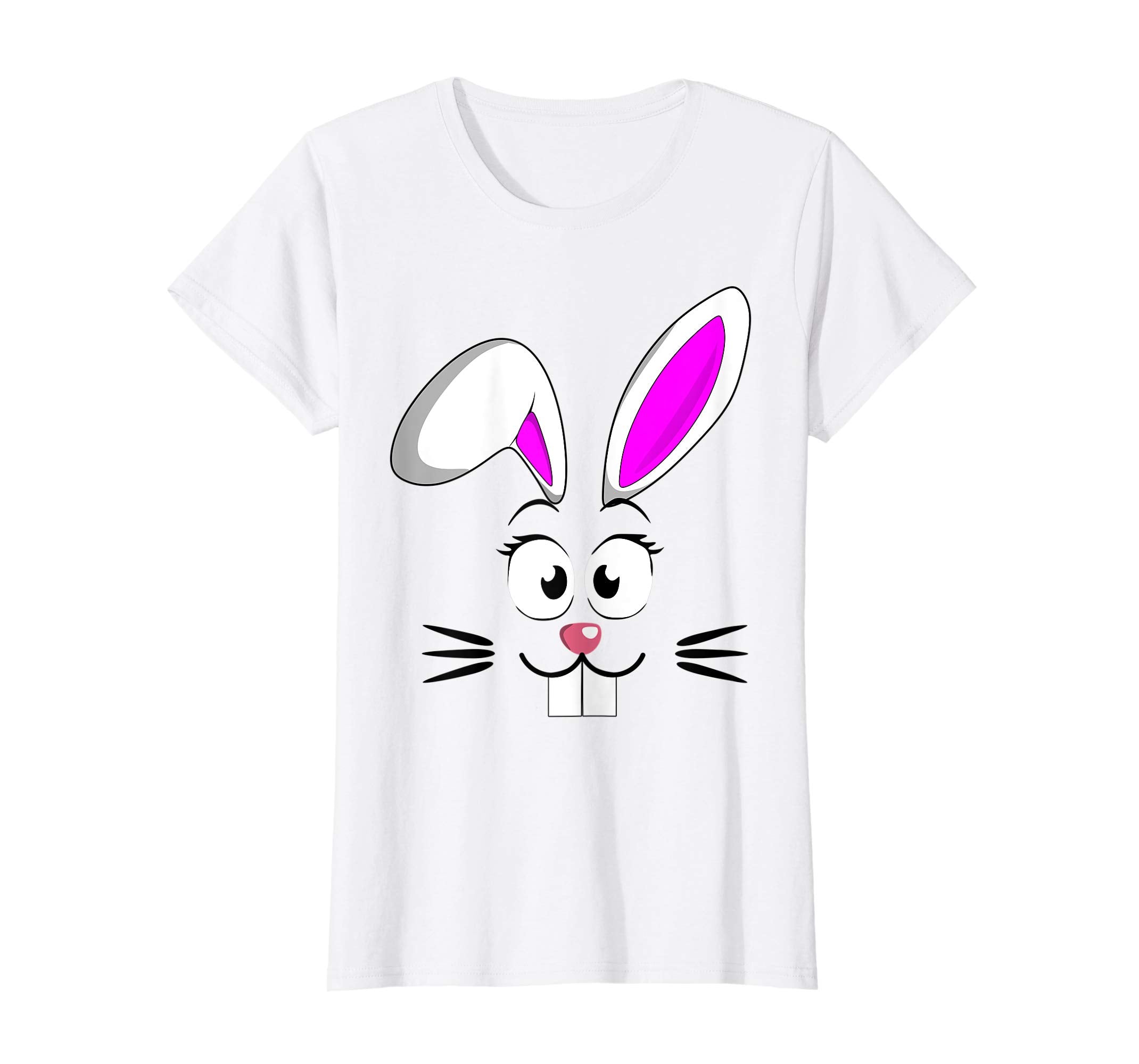 Easter Bunny Face Shirt for Girls and Boys Party Costumes