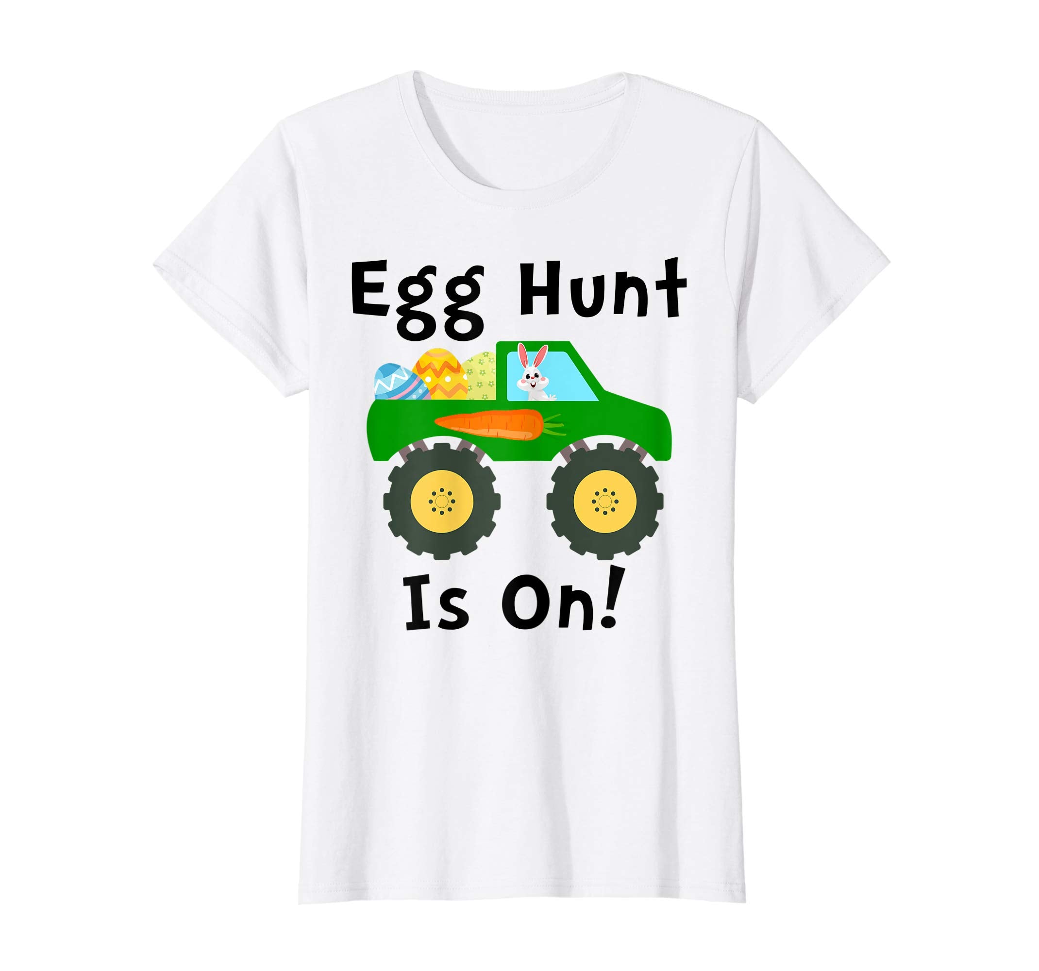 Egg Hunt Is On Tshirt Monster- Truck Lovers Easter Kids Shir
