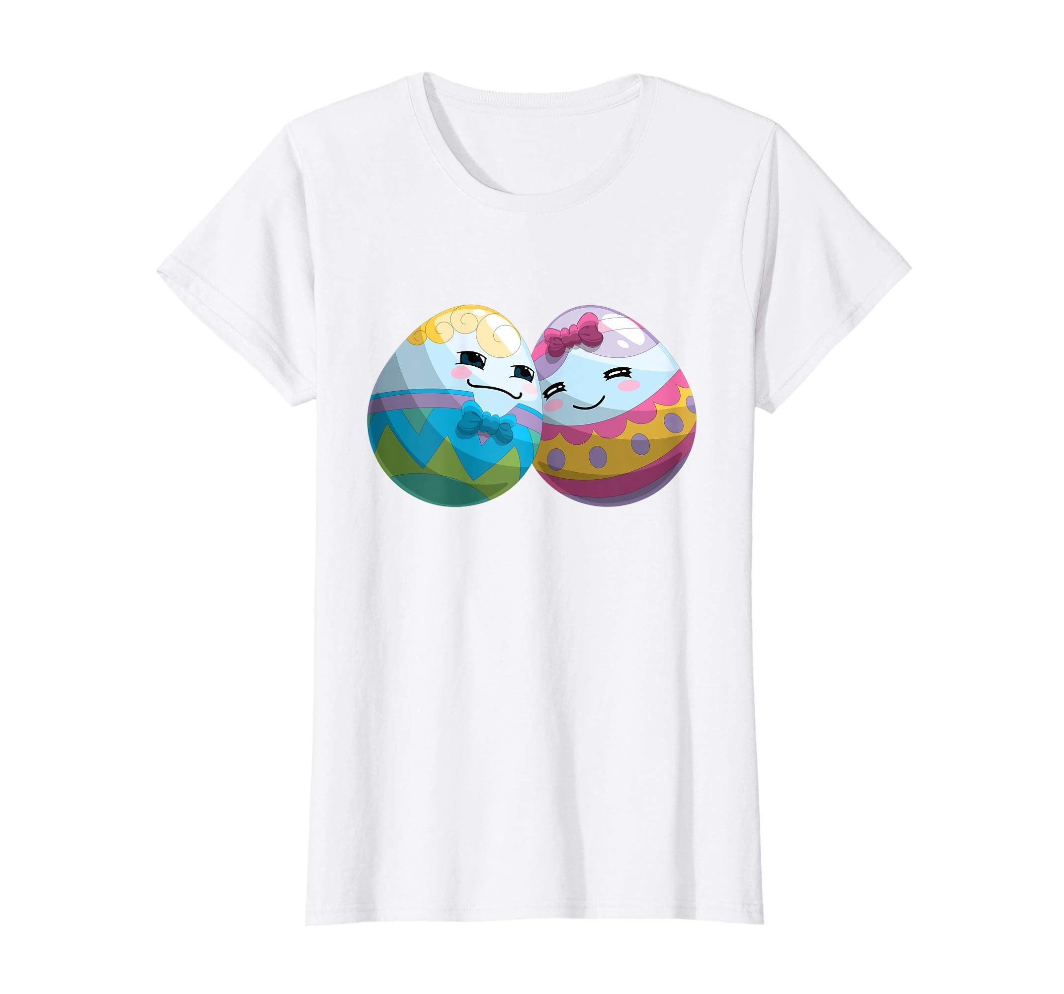 Easter Shirt with Cute Egg Couple for Men and Women