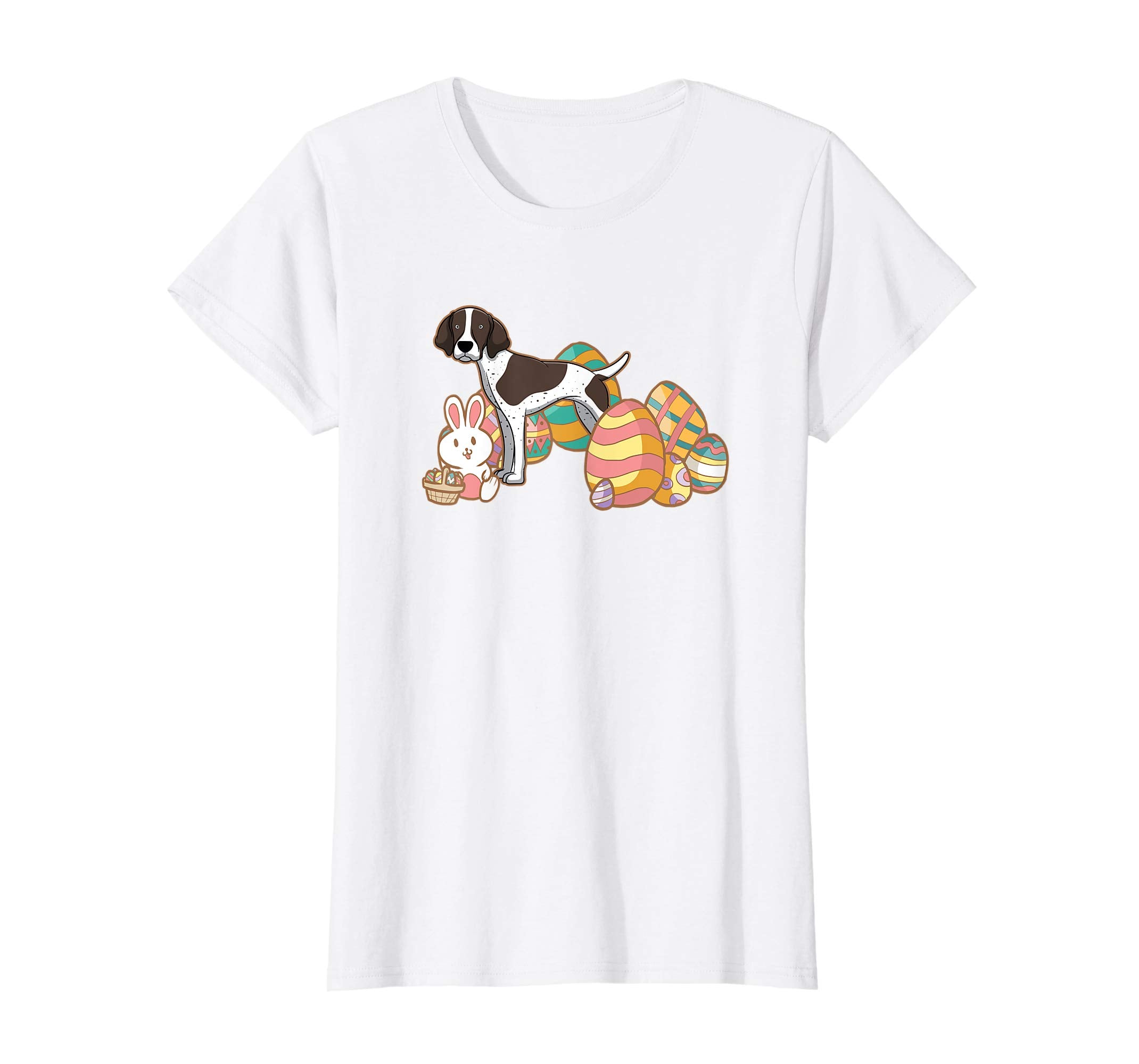 Easter Pointer Dog T-Shirt Gift