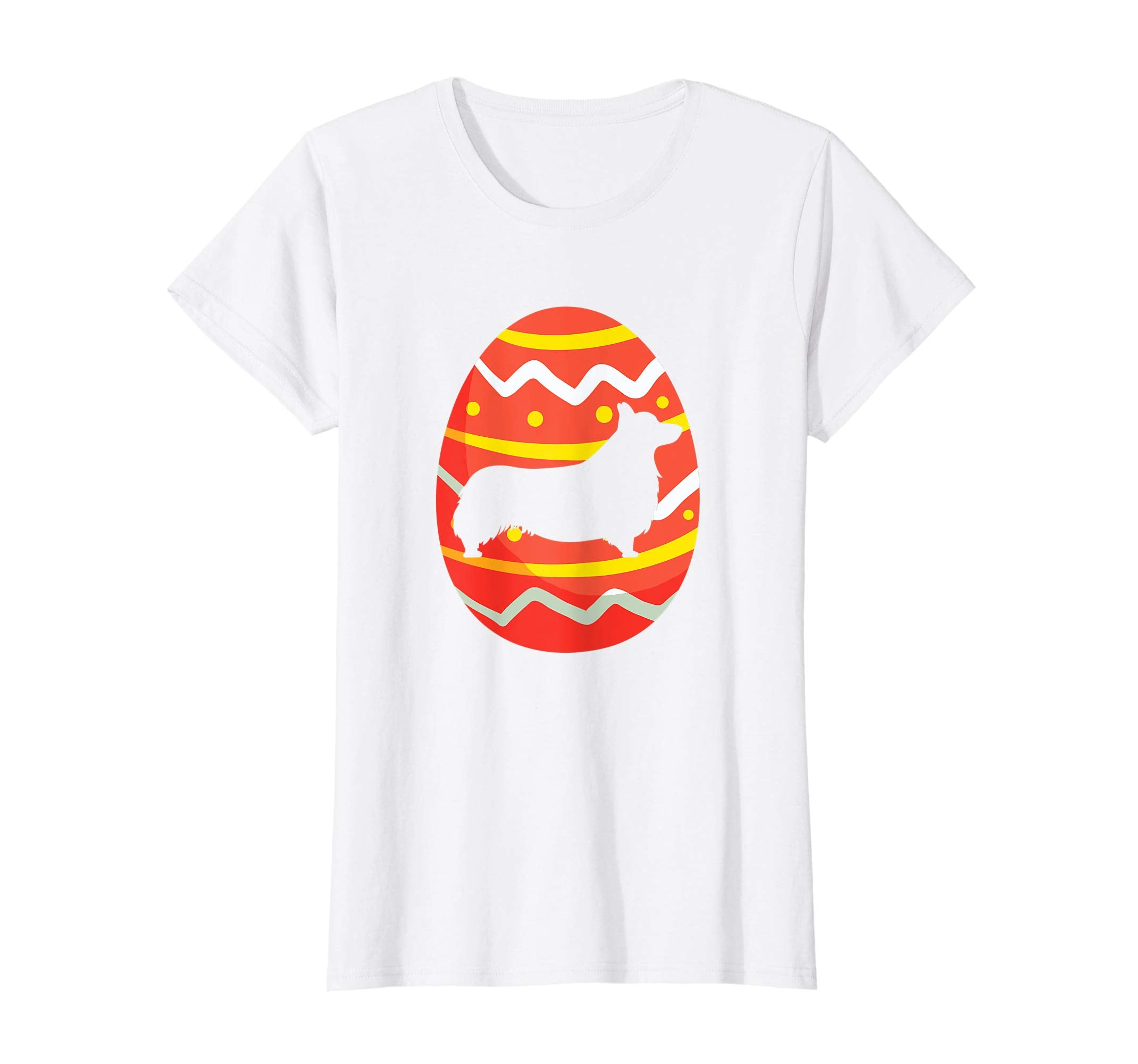 Pembroke Welsh Corgi Easter Eggs Bunny T-Shirt Dog Easter