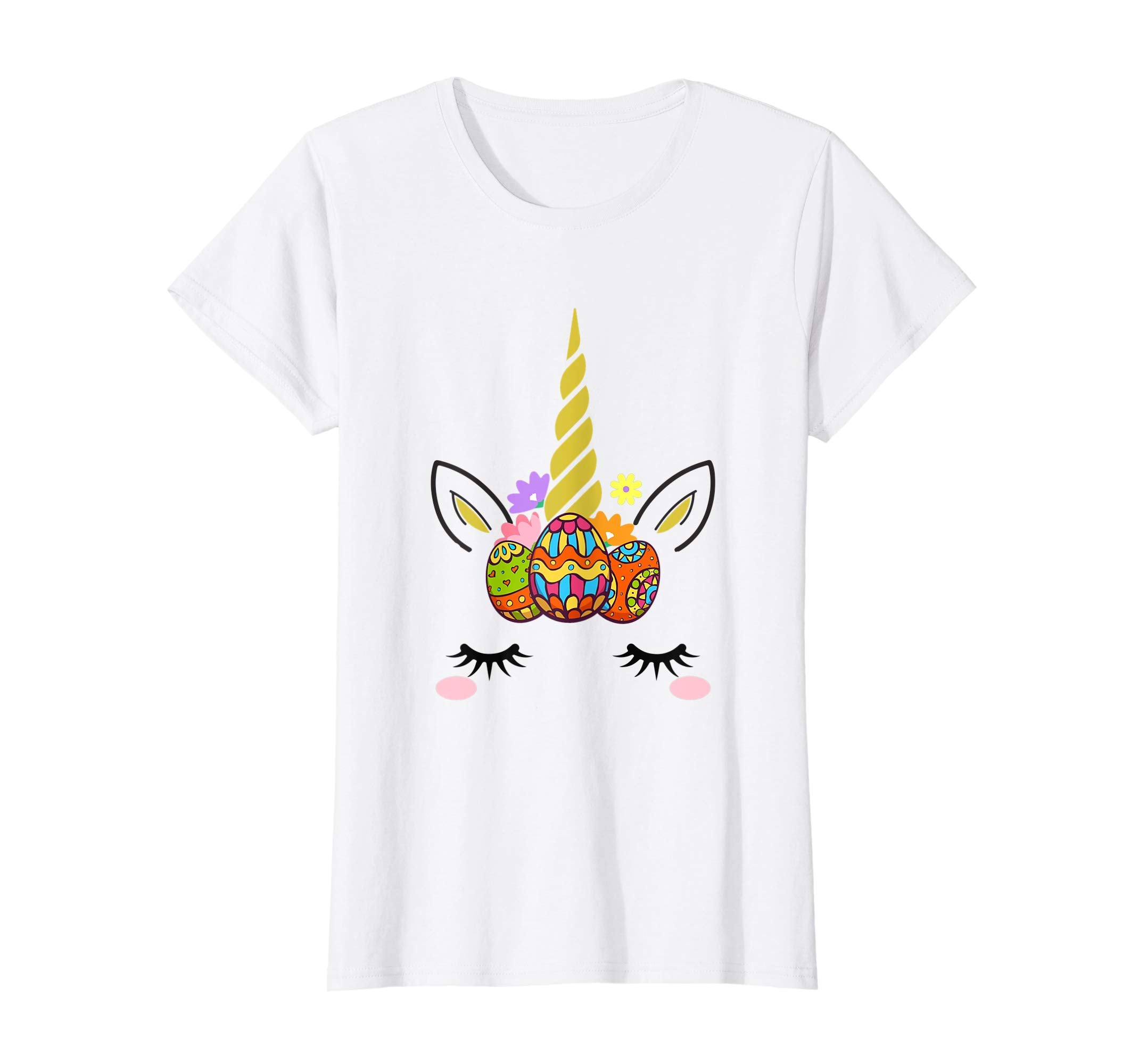 Unicorn Bunny Easter Shirt For Girls &amp; Women