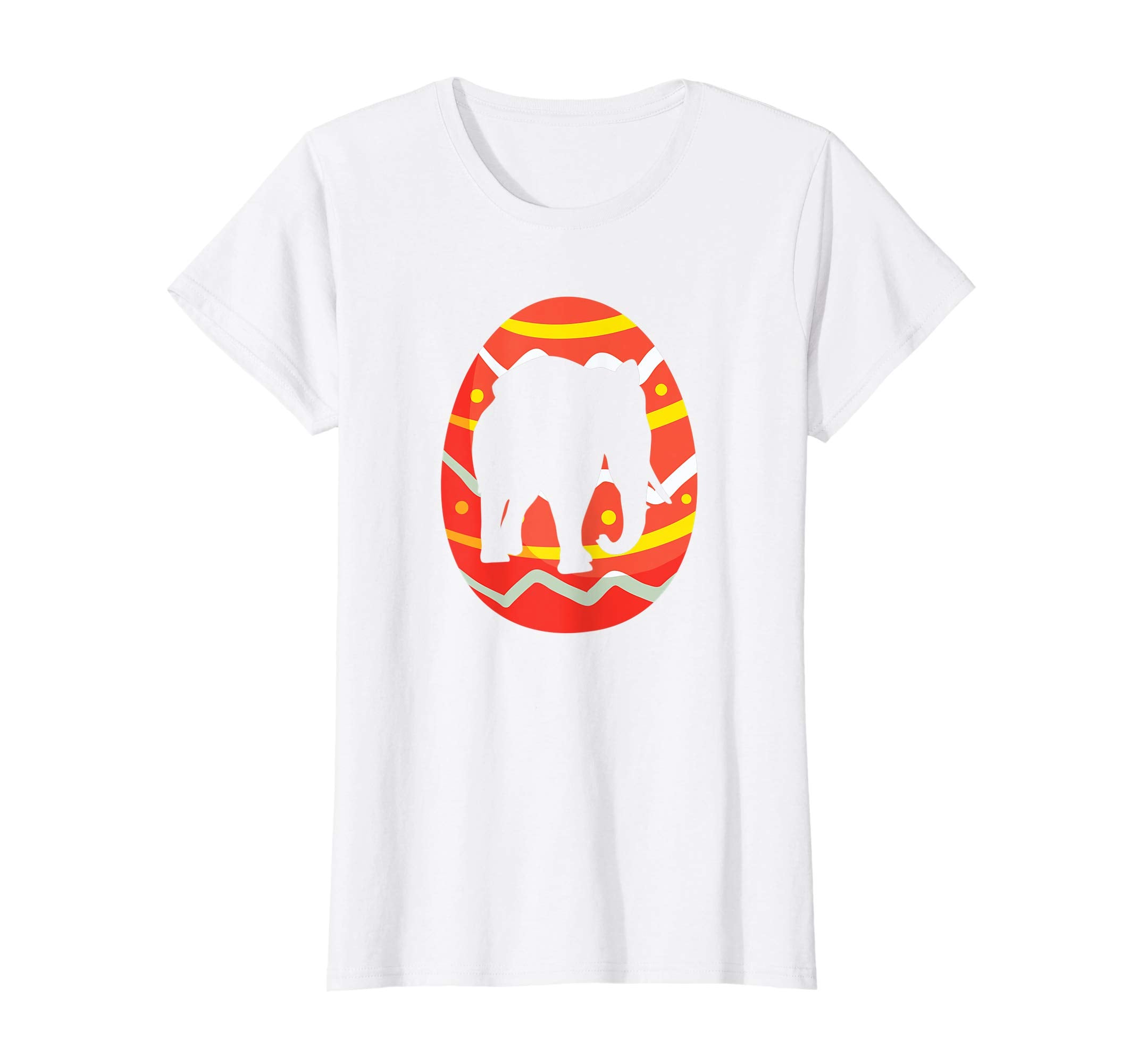 Elephant Easter Egg Bunny T-Shirt for Kids Boys Girls