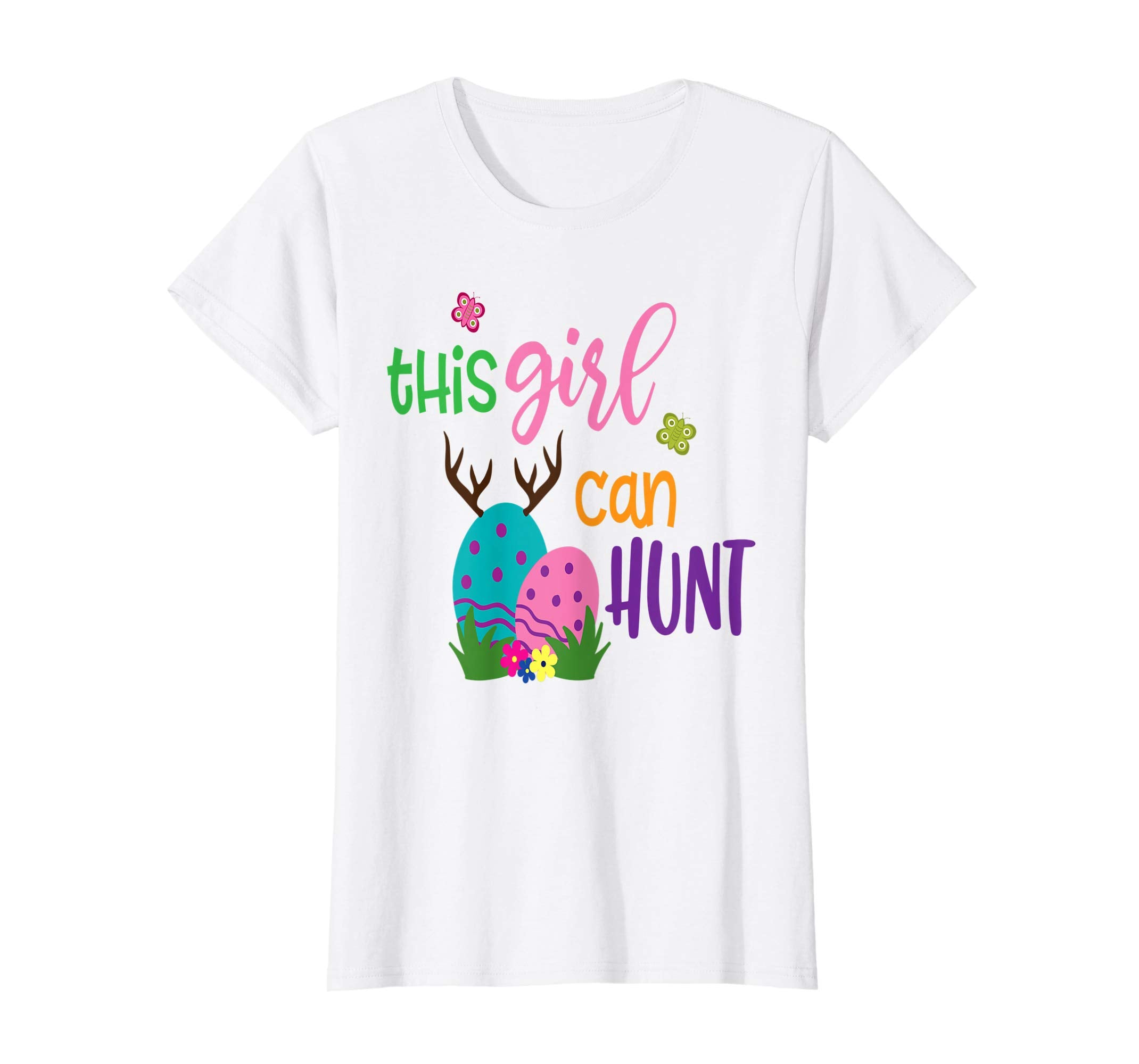 This Girl Can Hunt Funny Easter Gift Tshirt