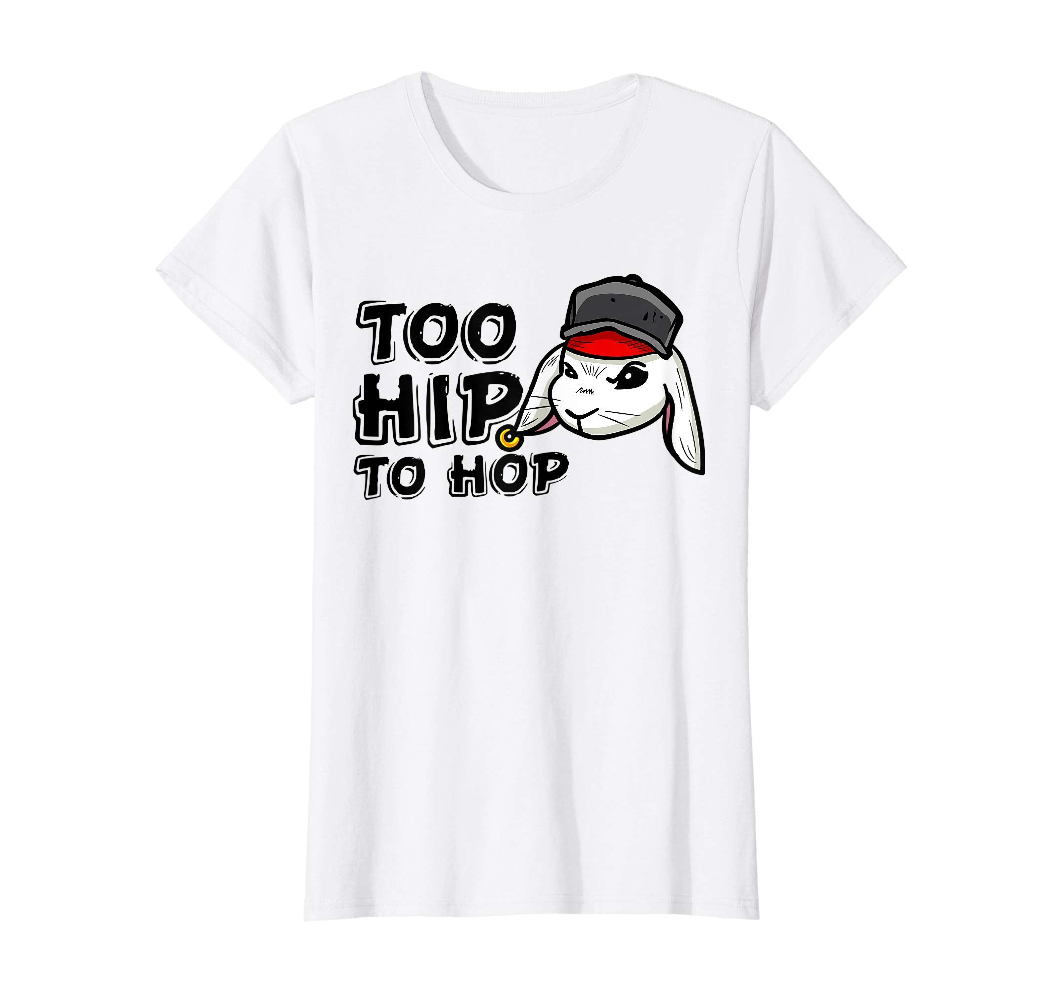 Too Hip To Hop Shirt | Funny Easter Bunny Dance Costume