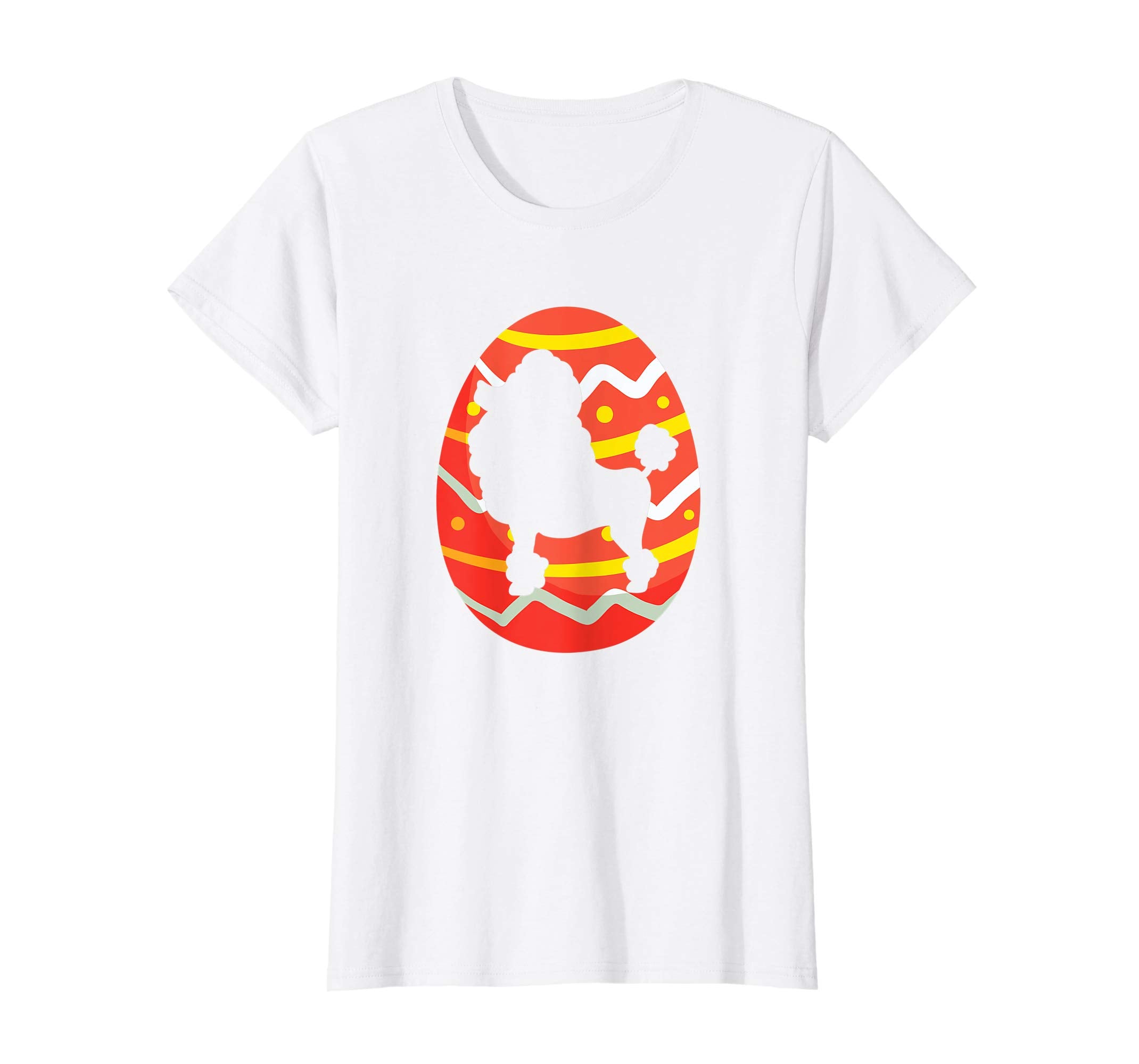 Poodle Easter Eggs Bunny T-Shirt Dog Easter Gift