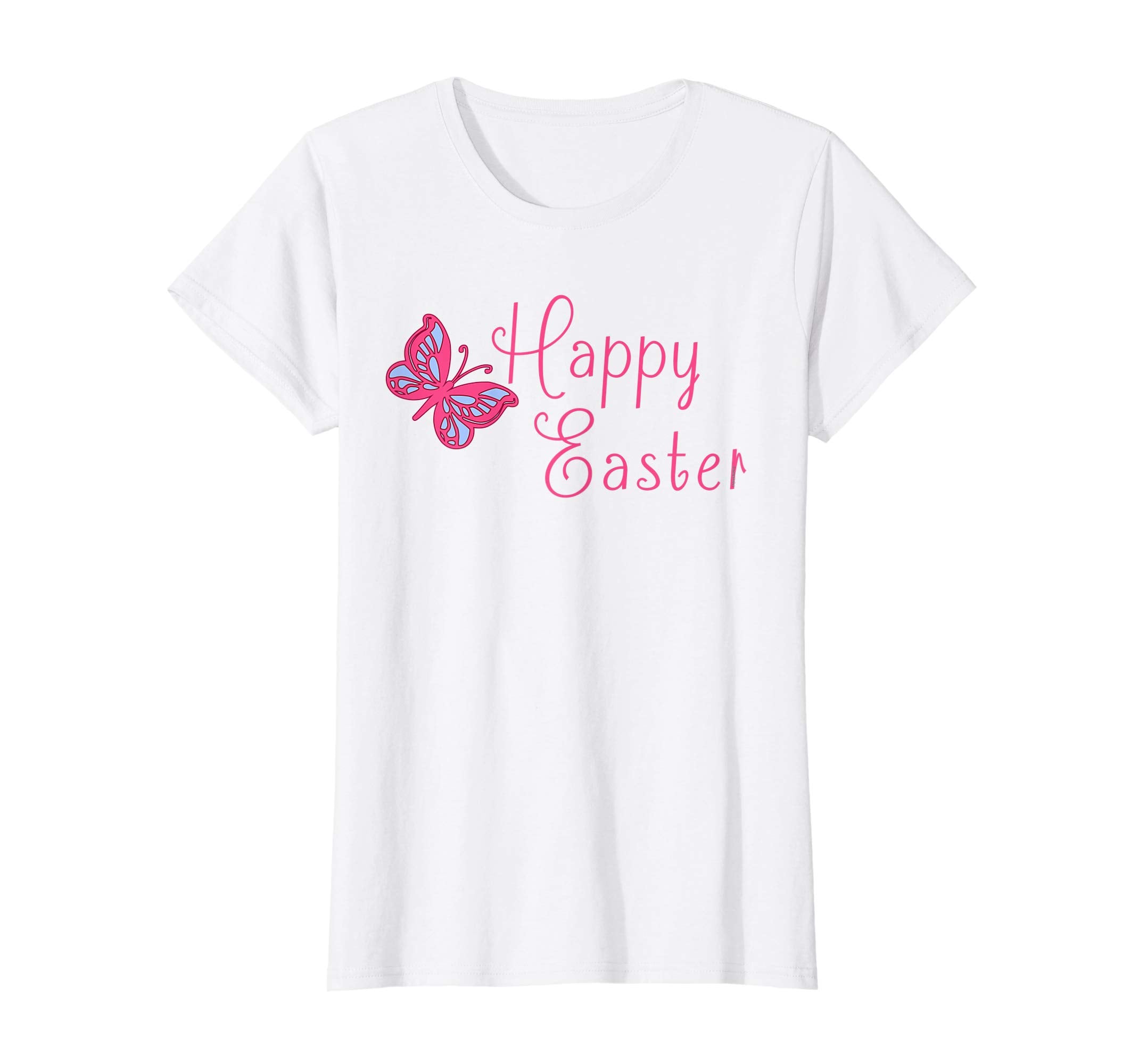 Happy Easter Tshirt with Butterfly