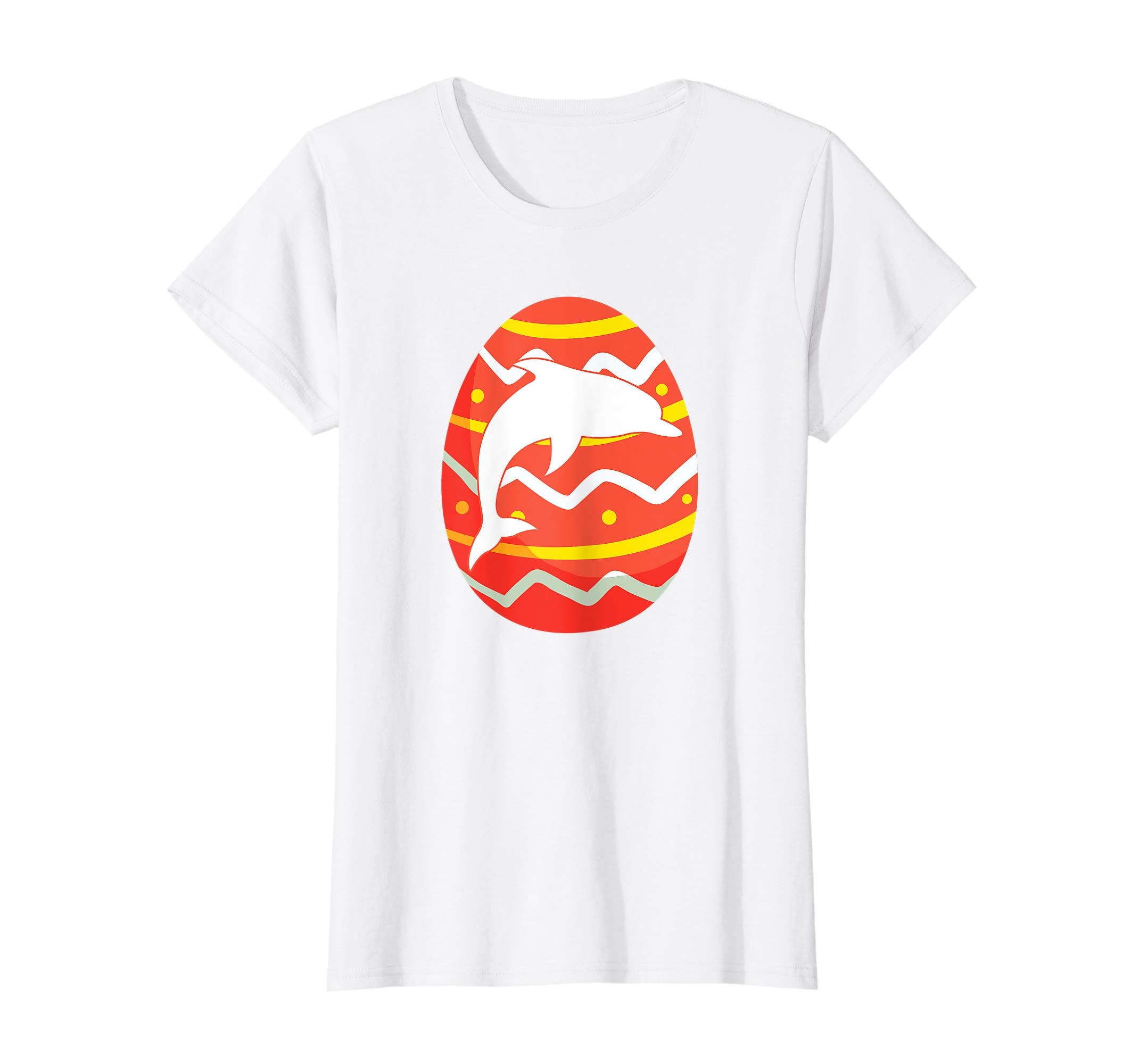 Dolphin Easter Egg T-Shirt Funny Gifts for Kids Boys Girls