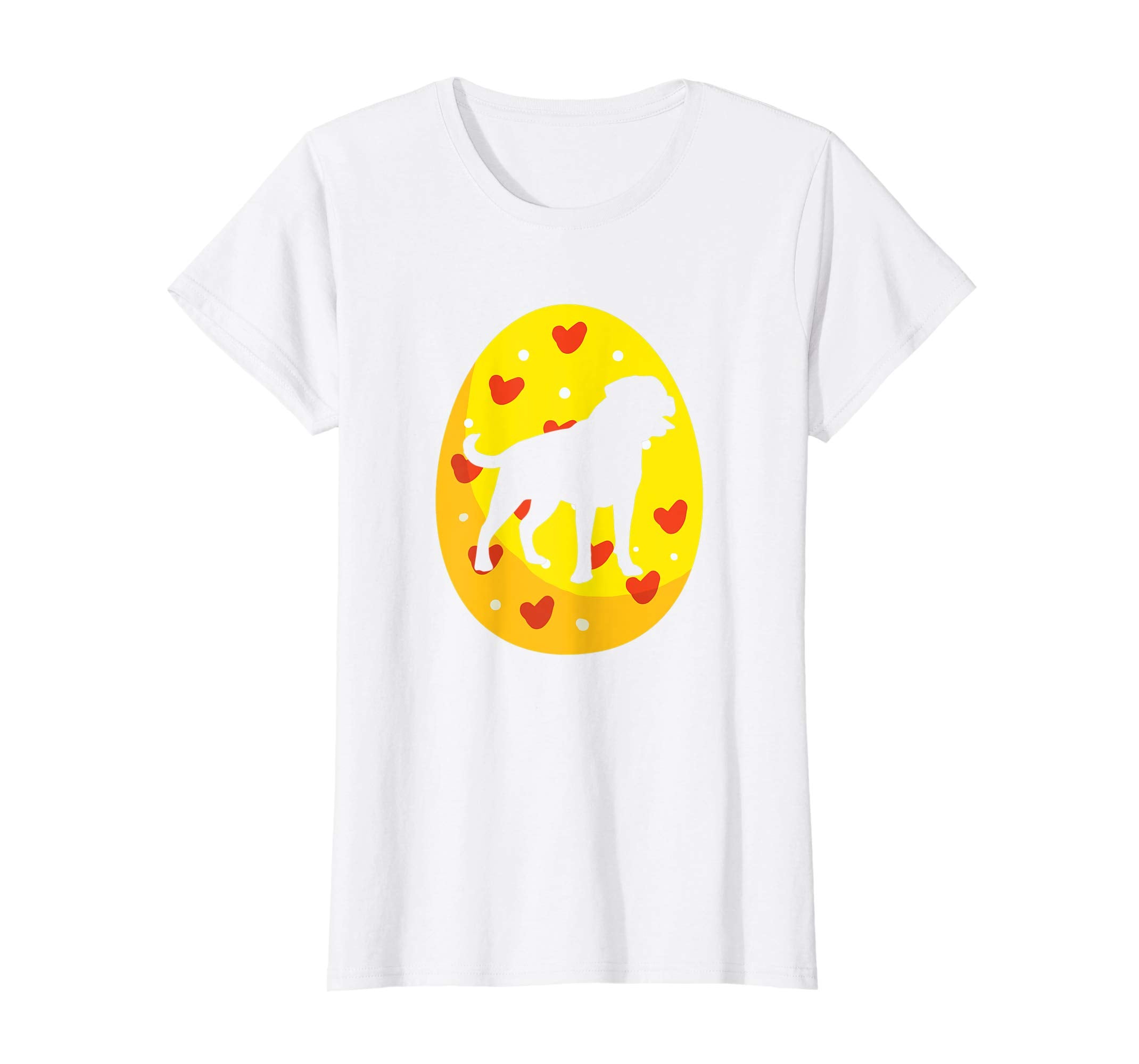 Rottweiler Easter Eggs Bunny T-Shirt Dog Easter Gift