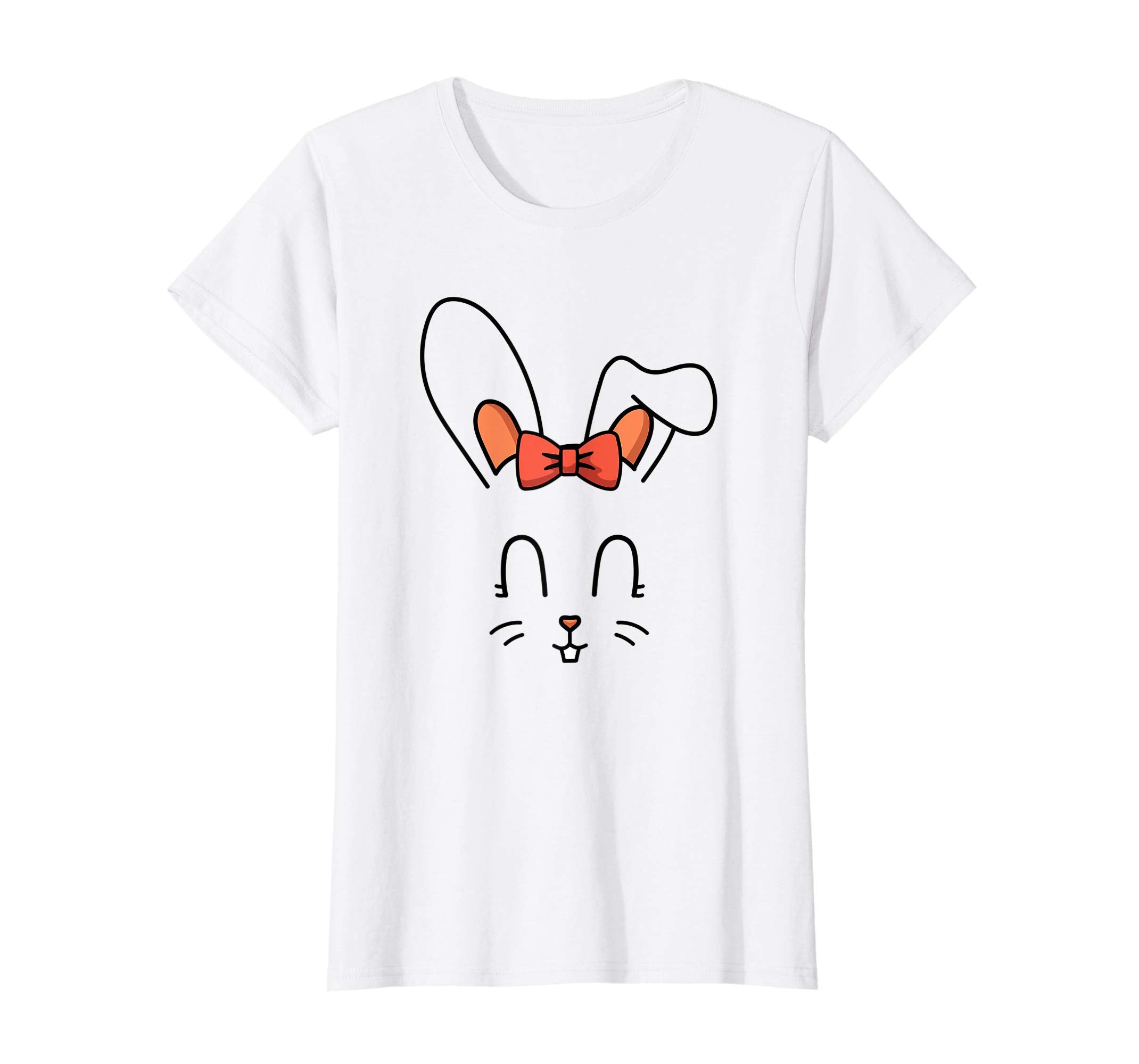 Cute Little Bunny Rabbit Face Funny Happy Easter T-Shirt
