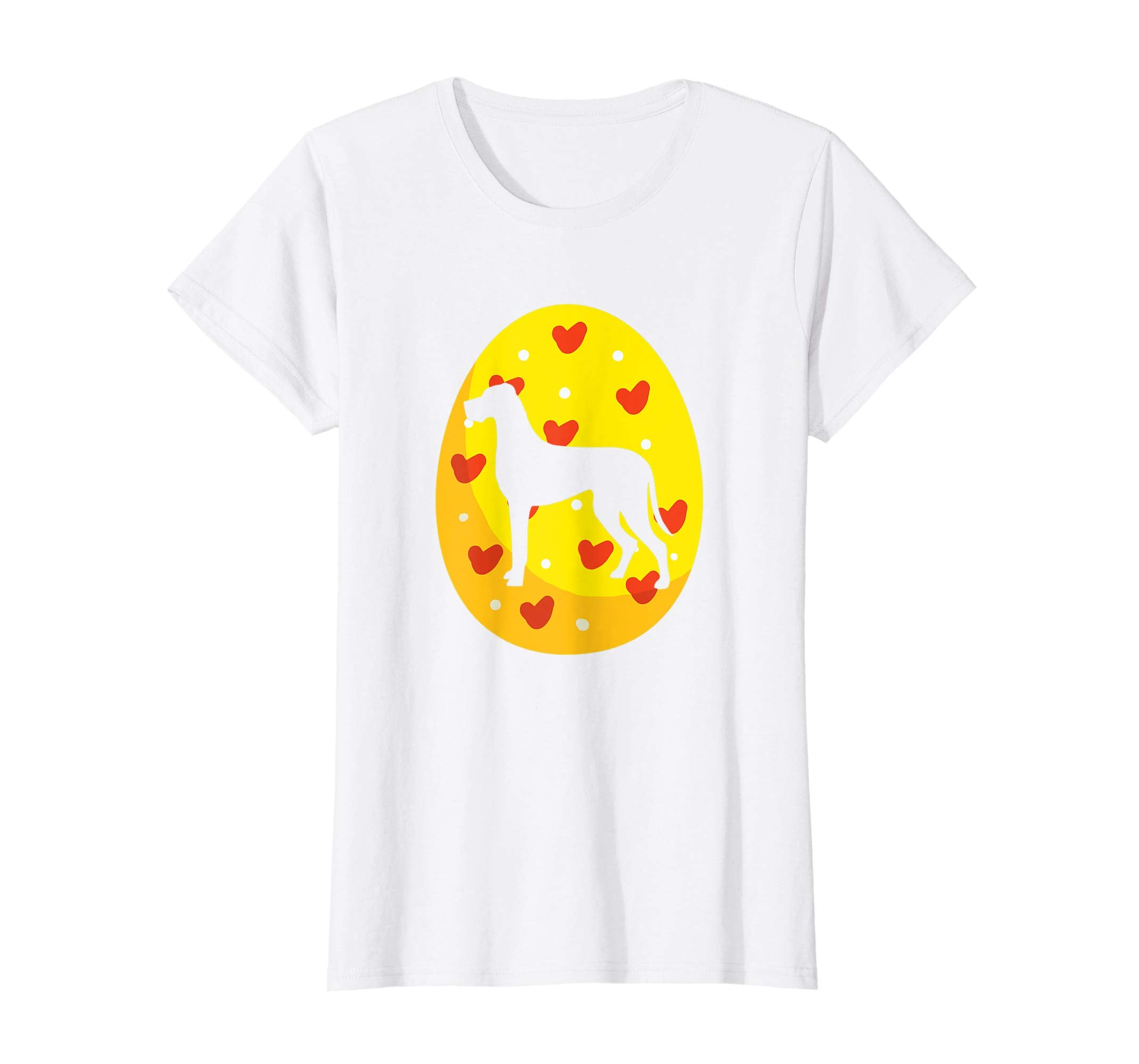 Great Dane Easter Bunny Egg T-Shirt Dog Easter Gift