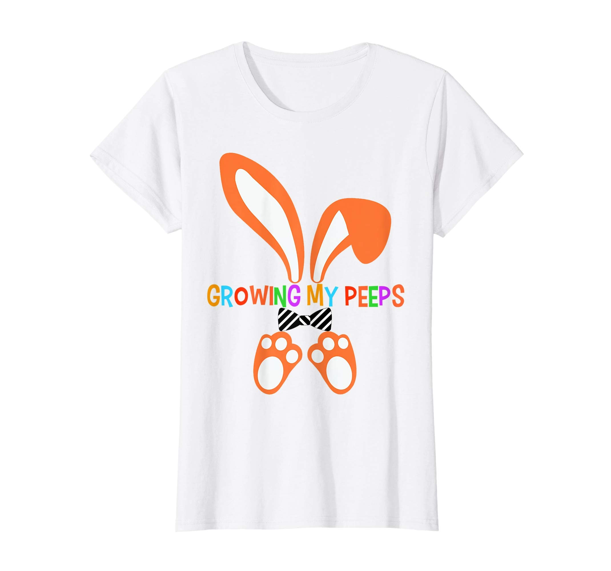 Growing my peeps cute Bunny baby Easter T shirt