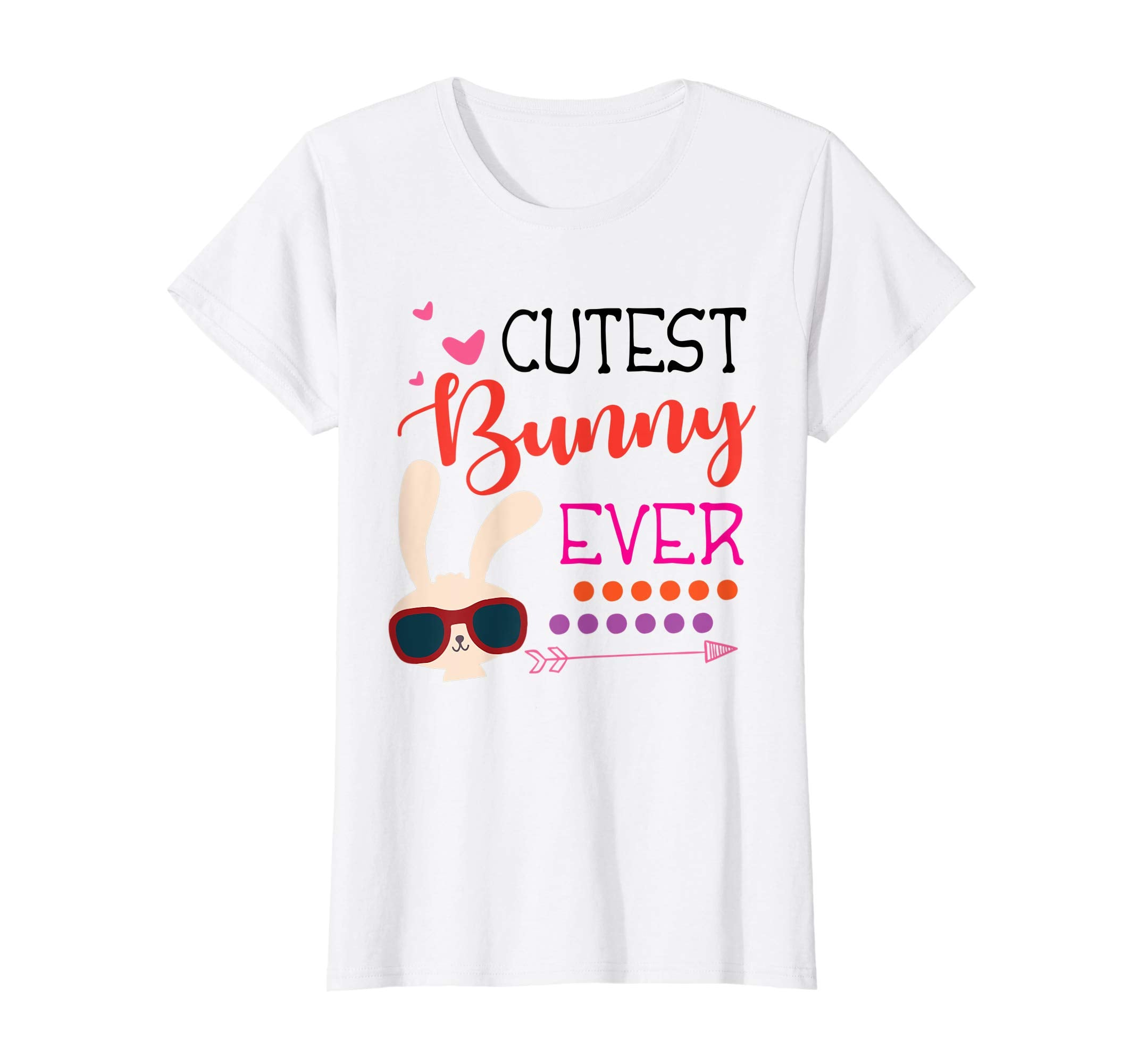 Hearts Arrow Cutest Bunny Ever Happy Easter Day Lover Shirt
