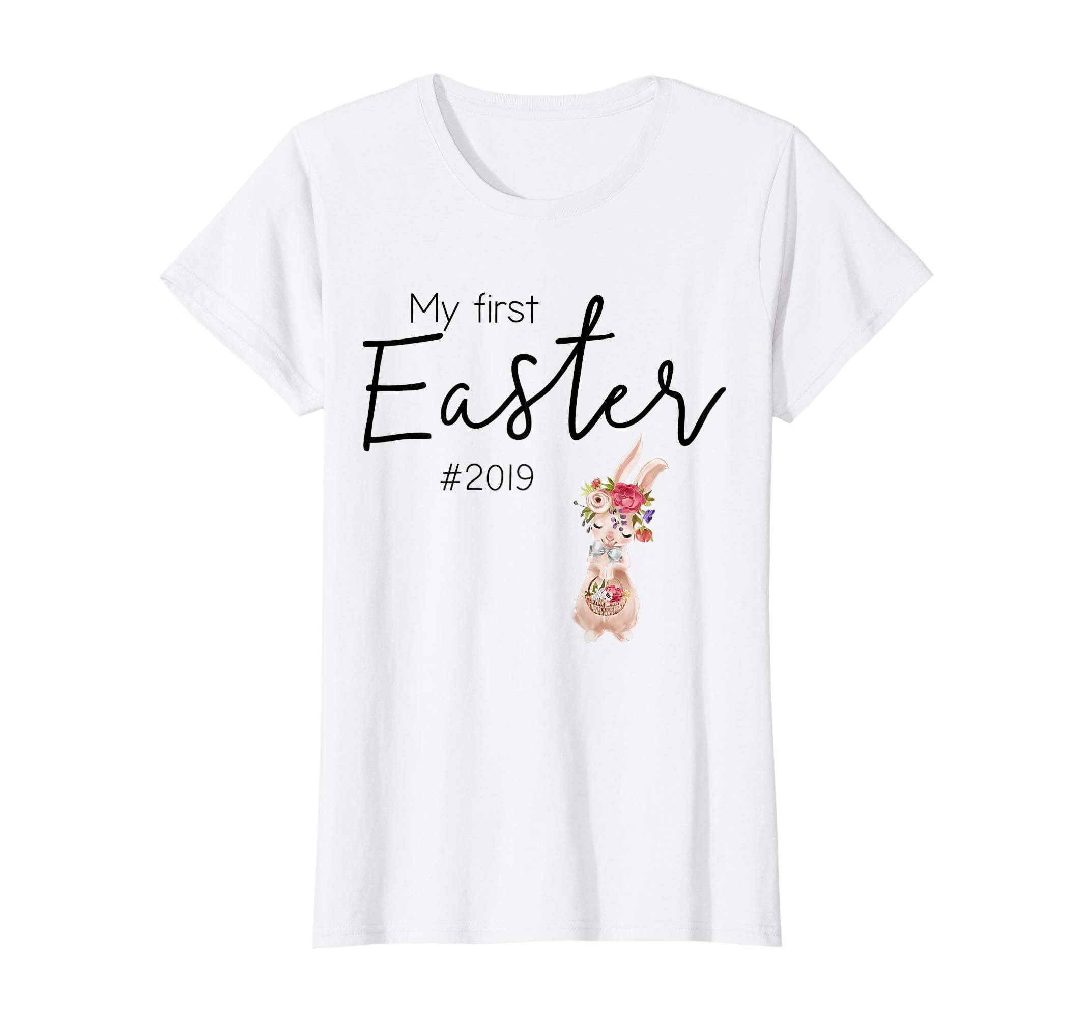My First Easter Girl shirt Peeps Baby Easter Bunny T shirt
