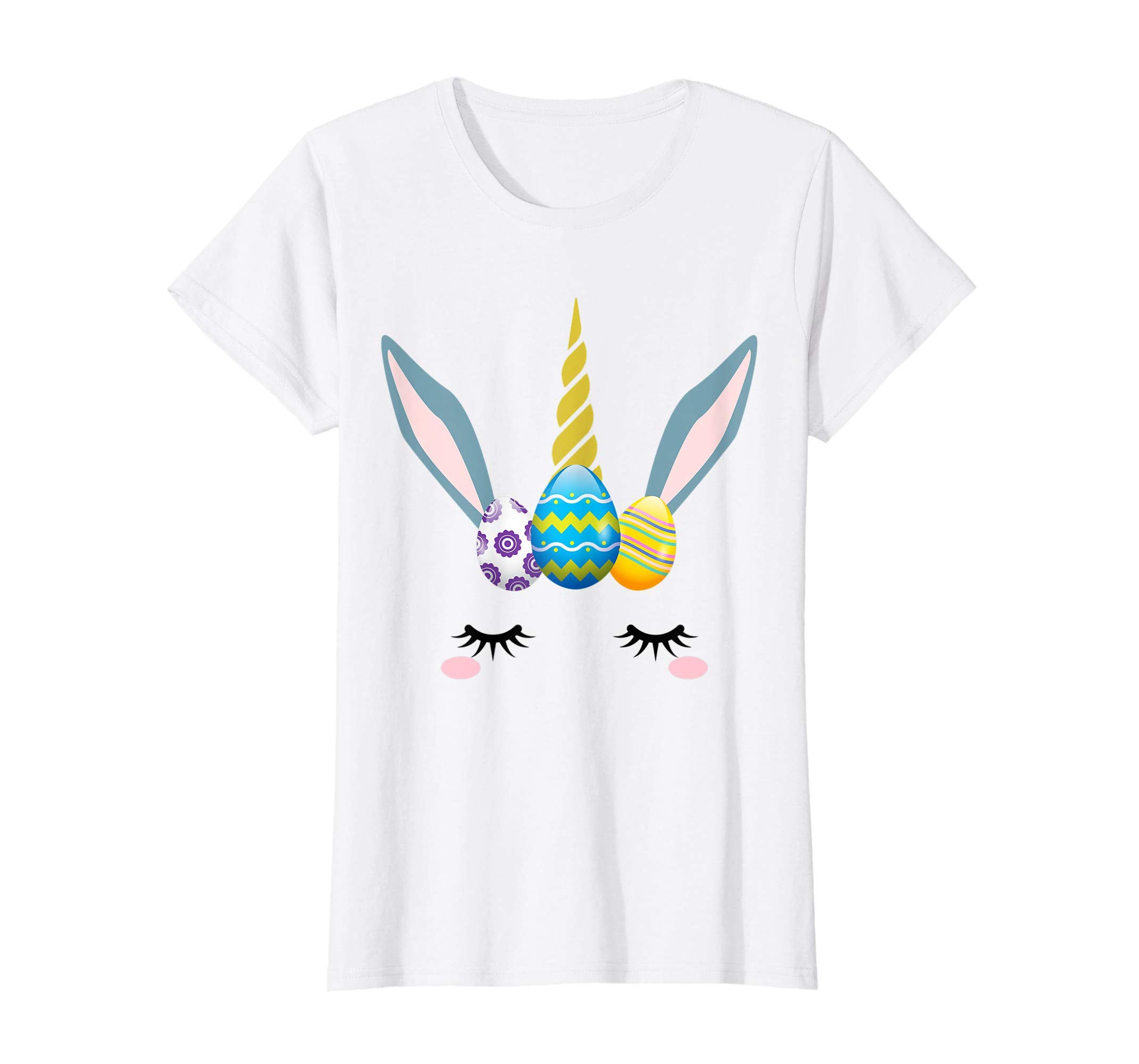 Unicorn Face Eggs Easter Day Shirt Funny Gifts For Kids