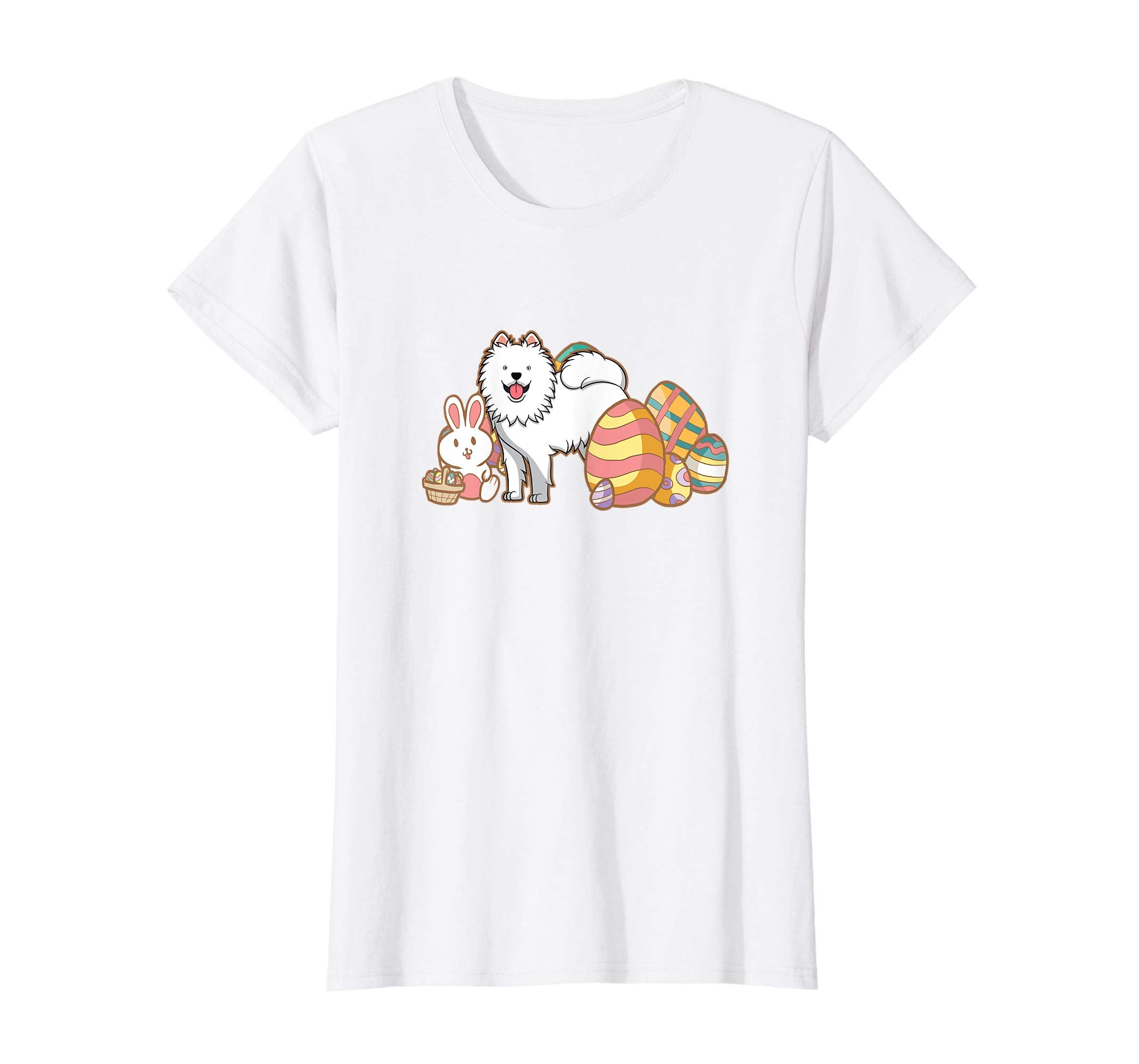 Easter Samoyed Dog T-Shirt Gift