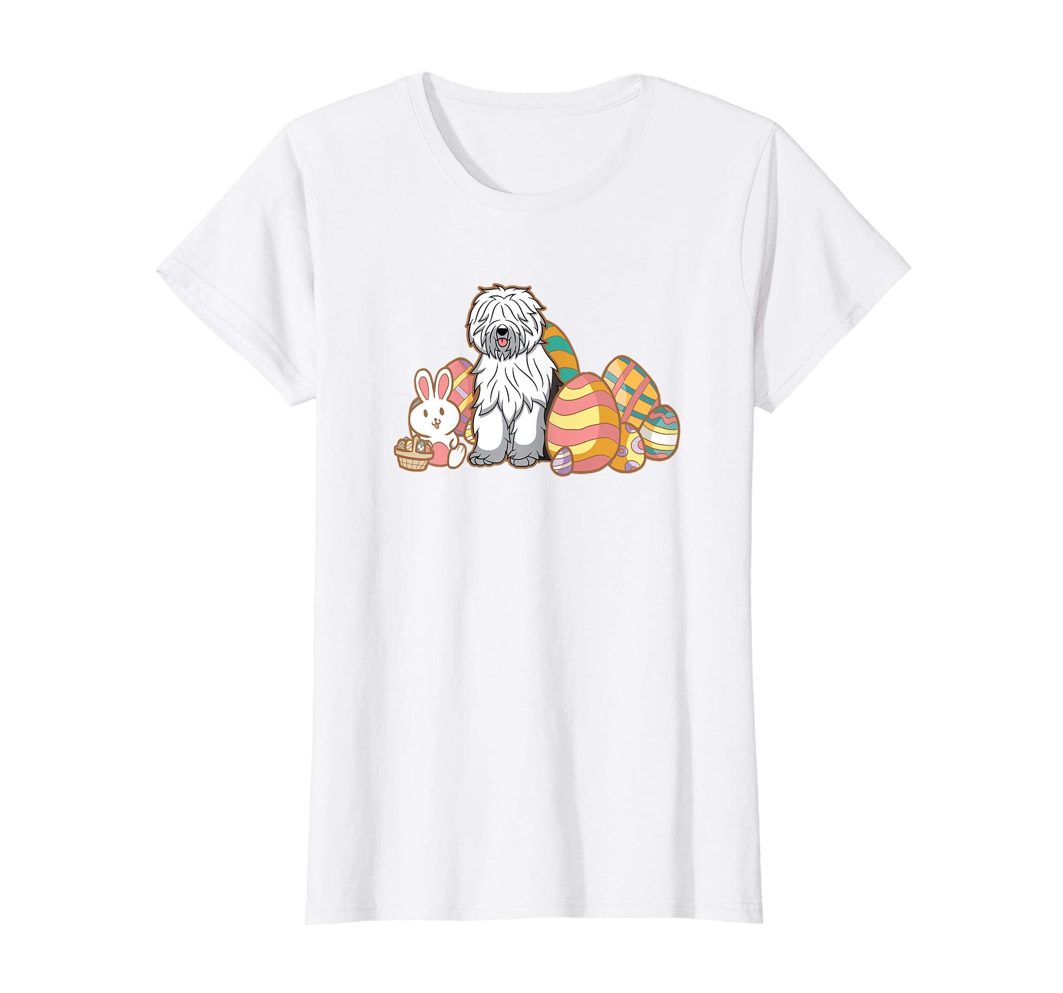 Easter Old English Sheepdog Dog T-Shirt Gift