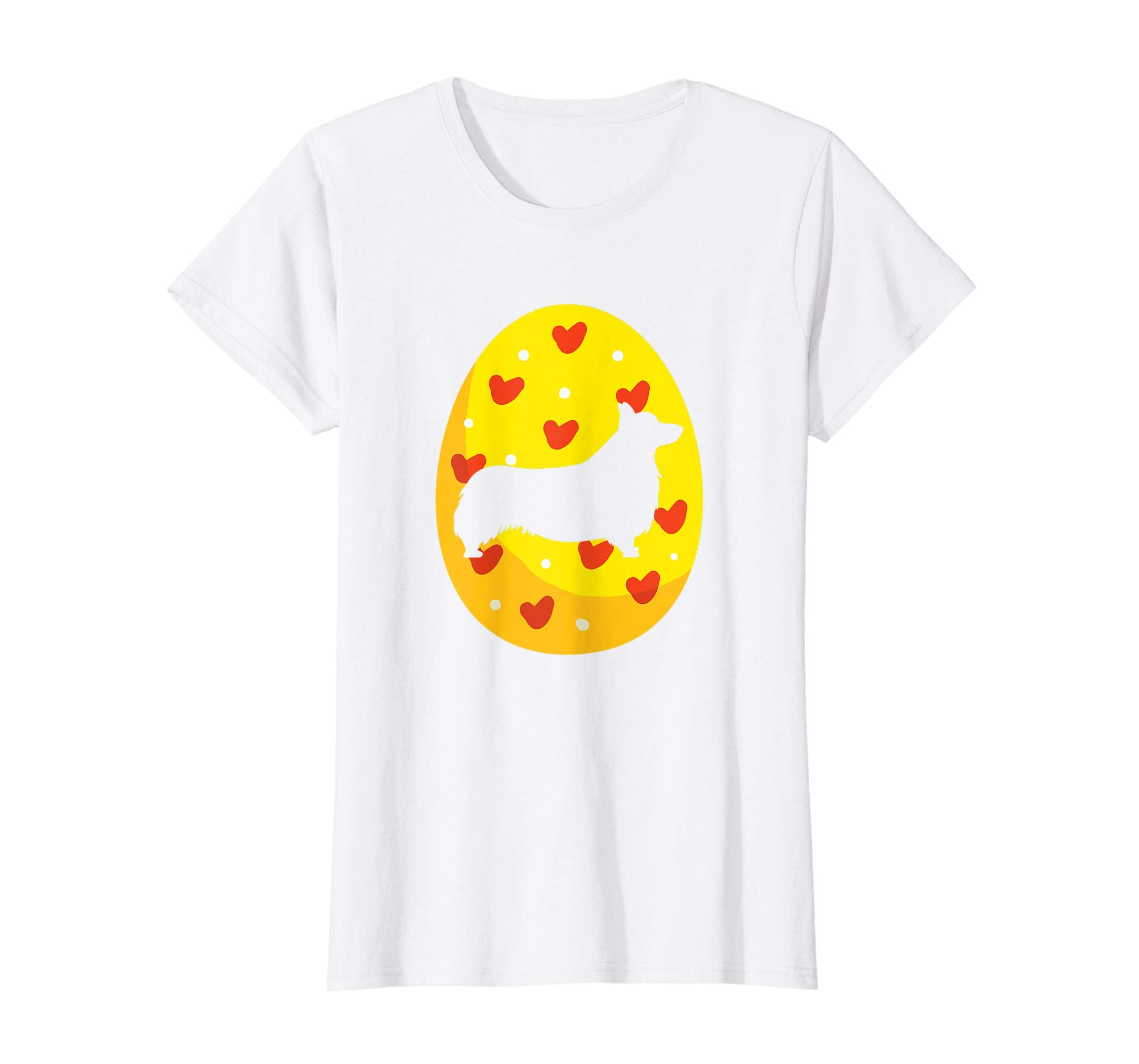 Pembroke Welsh Corgi Easter Bunny Egg T-Shirt Dog Easter