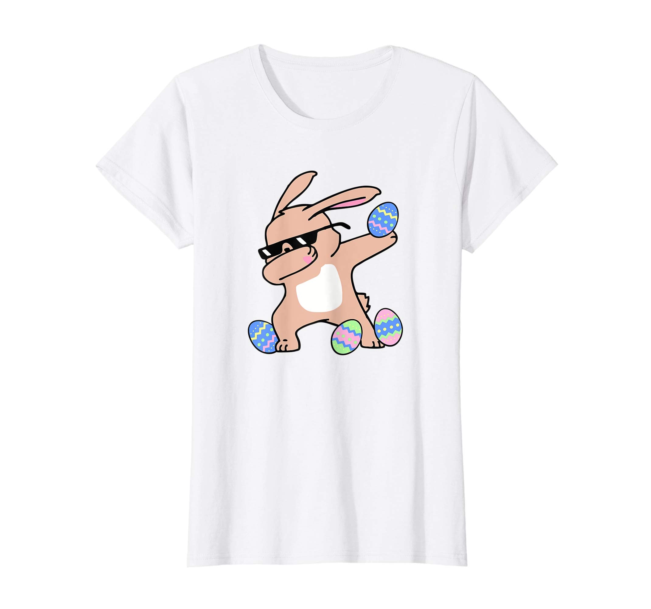 Dabbing Easter Bunny Easter Eggs Funny for Men Women T shirt