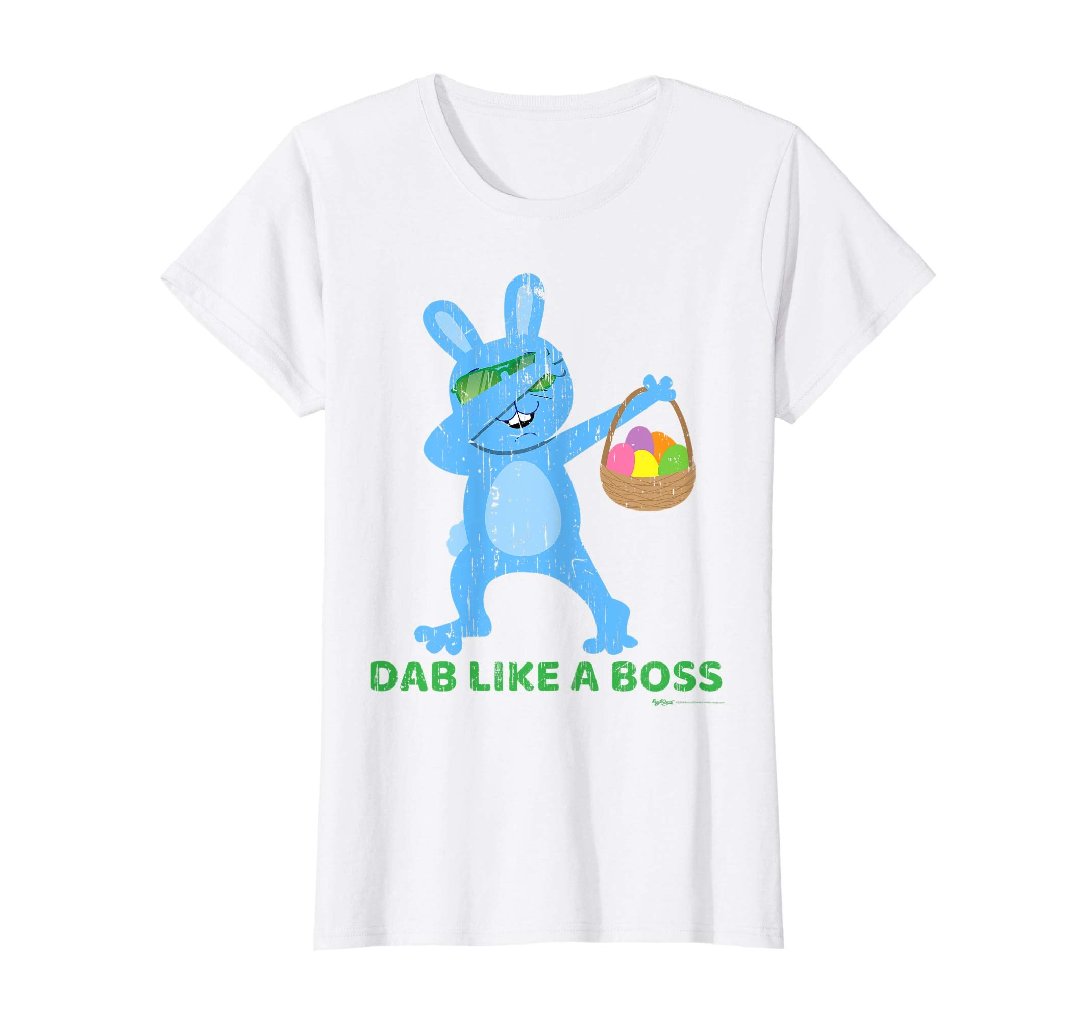 Vintage Dab Like A Boss Easter Bunny Dance T Shirt