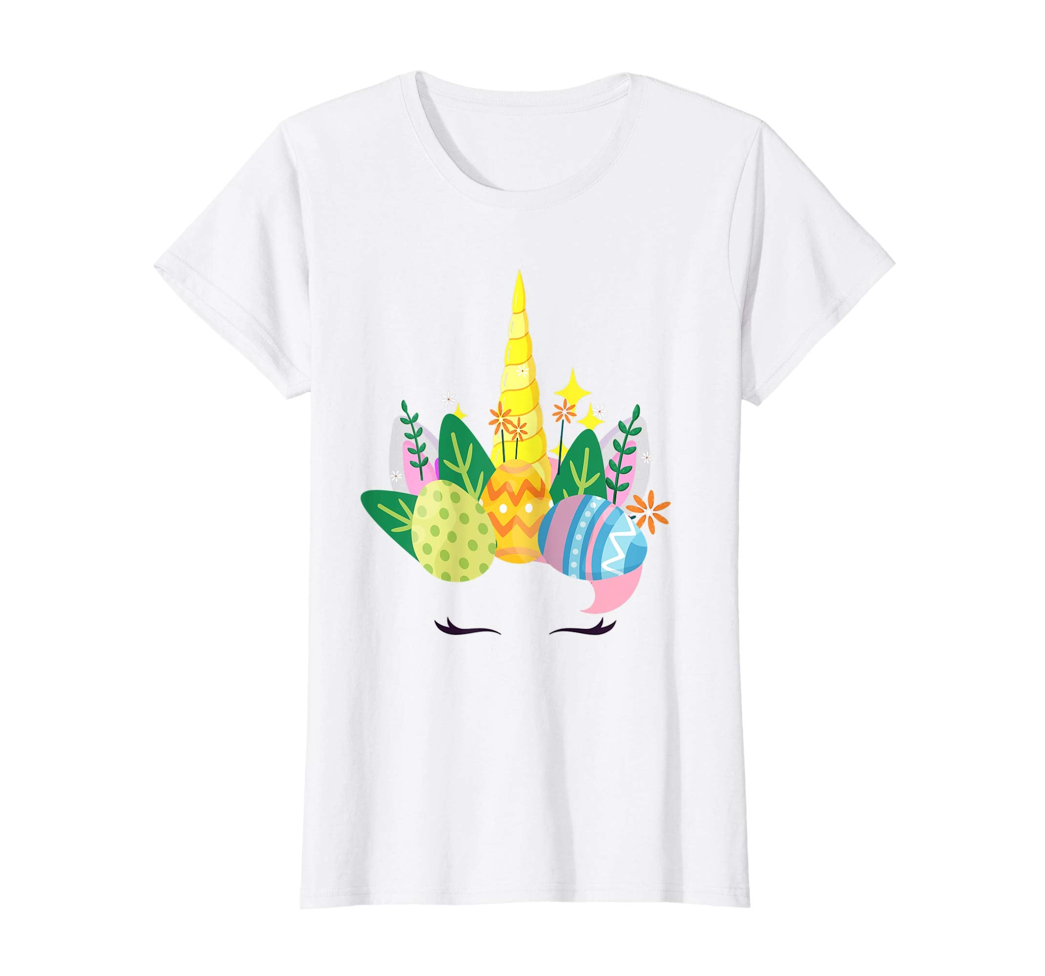 Unicorn Bunny Egg Easter Day T-Shirt