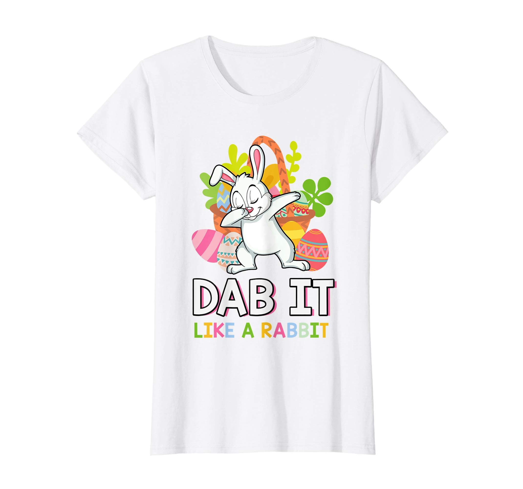 Bunny Rabbit Dabbing Easter Eggs Shirt Dab It Like A Rabbit