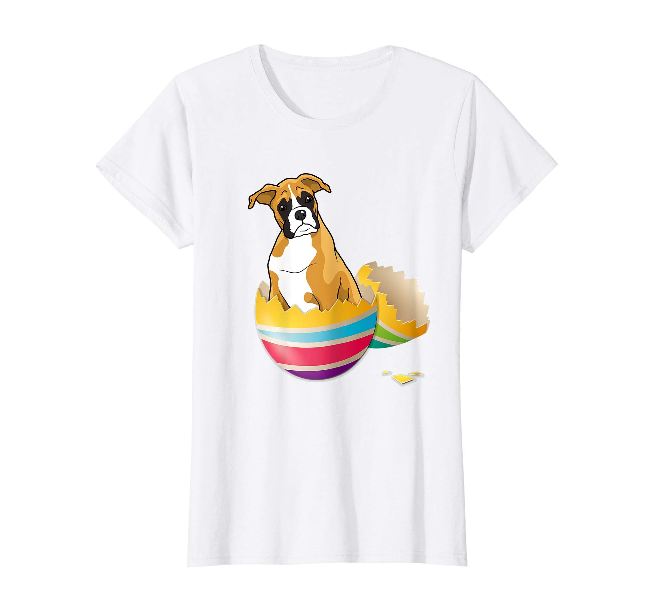 Boxer Hatching From Easter Egg Easter Day Shirt