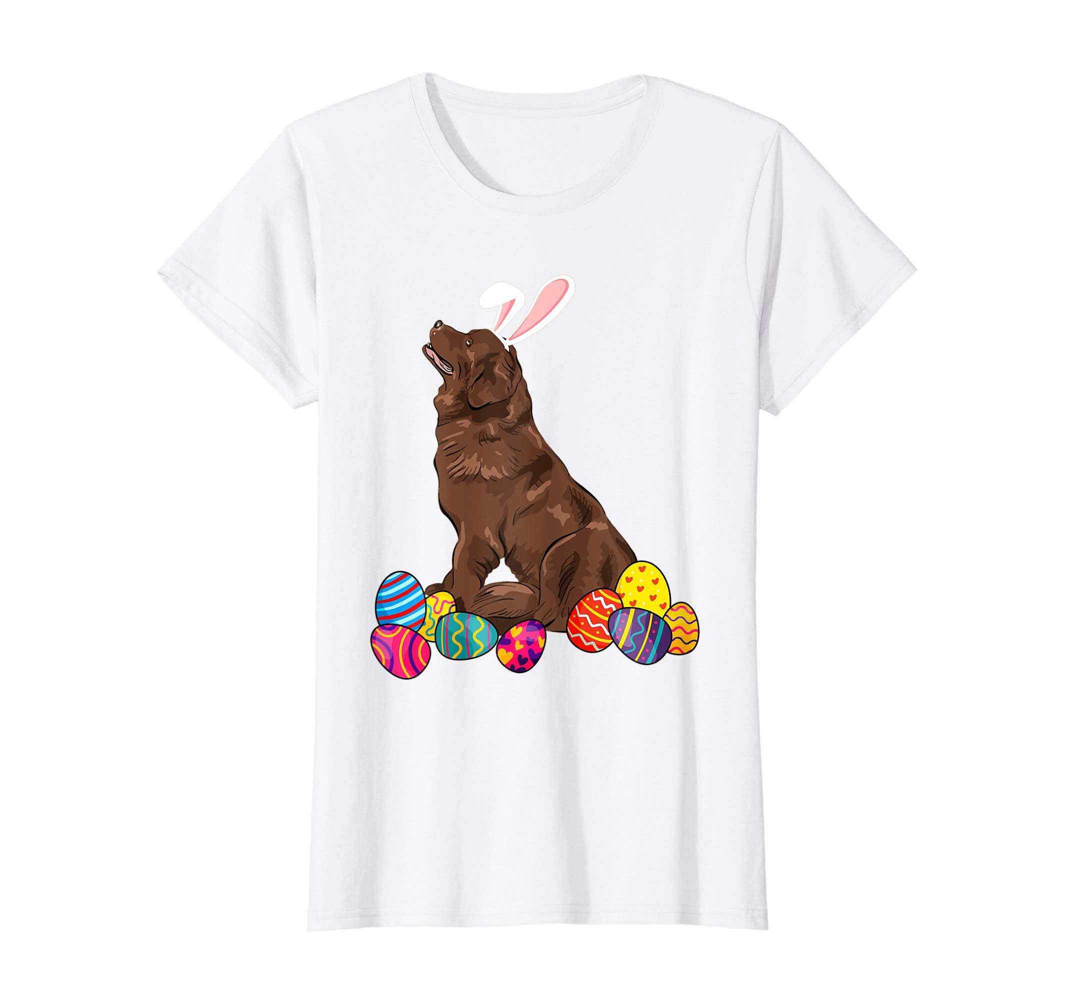 Newfoundland Bunny Ear With Egg Easter Easter Day Shirt