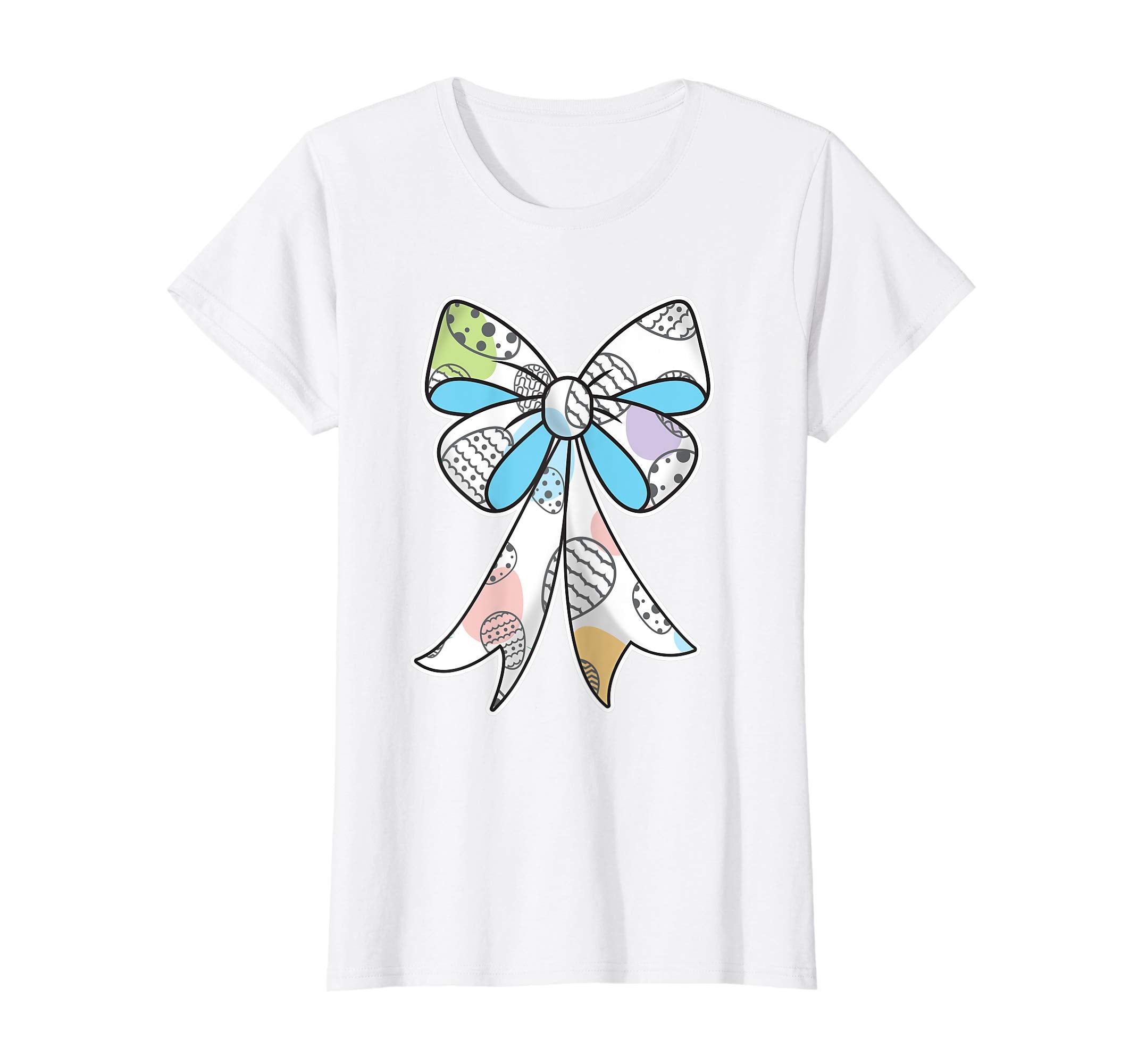 Cute Easter shirt for Girls Bow t-shirt Egg Hunt Bunny Tee