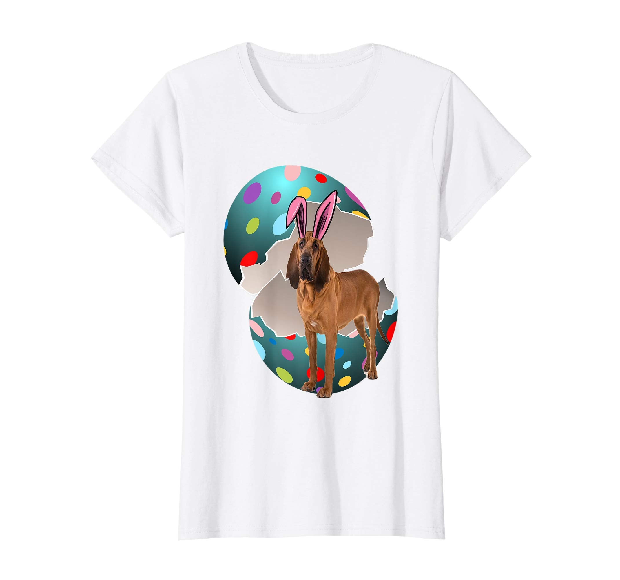Bloodhound Dad Mom Easter Day Gift T shirt