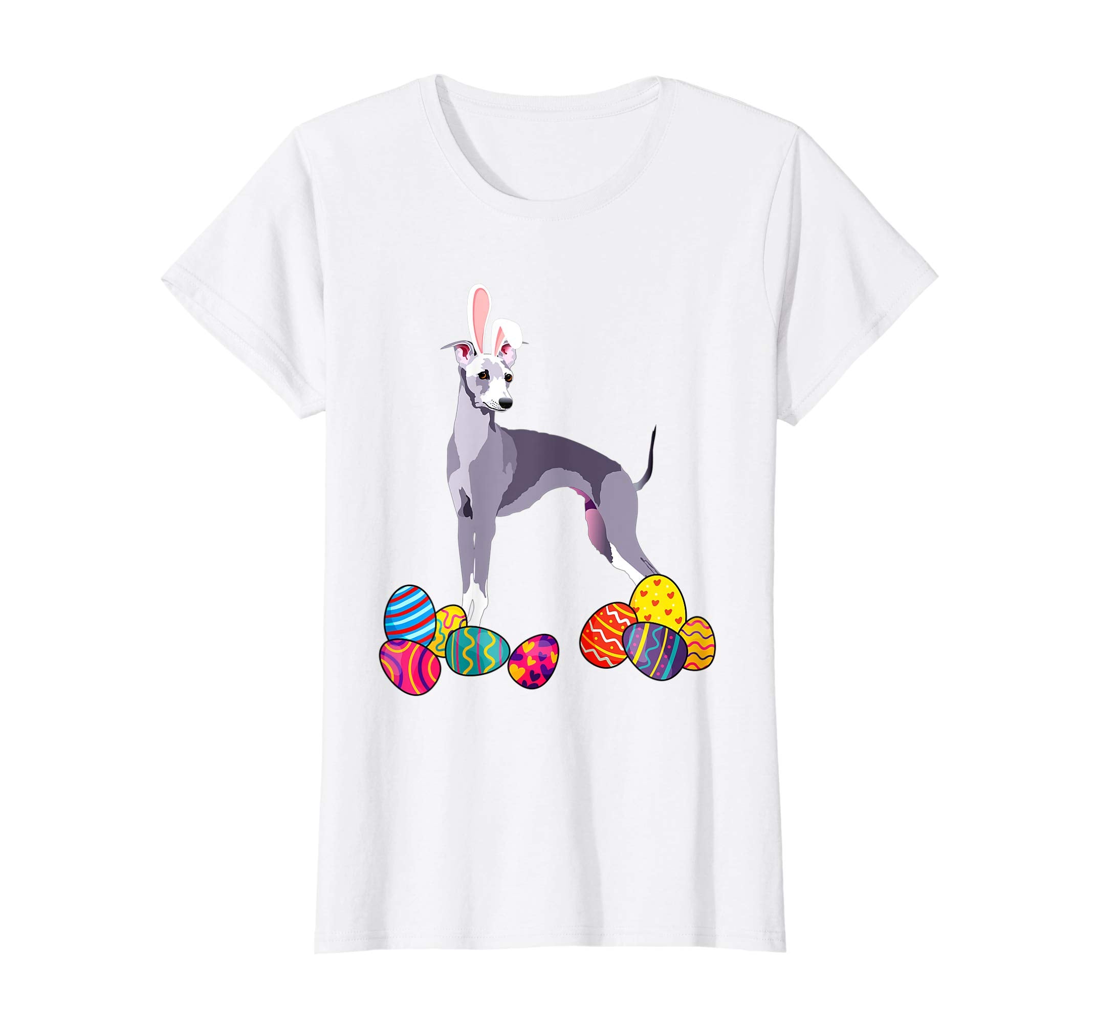 Italian Greyhound Bunny Ear With Egg Easter Easter Day Shirt
