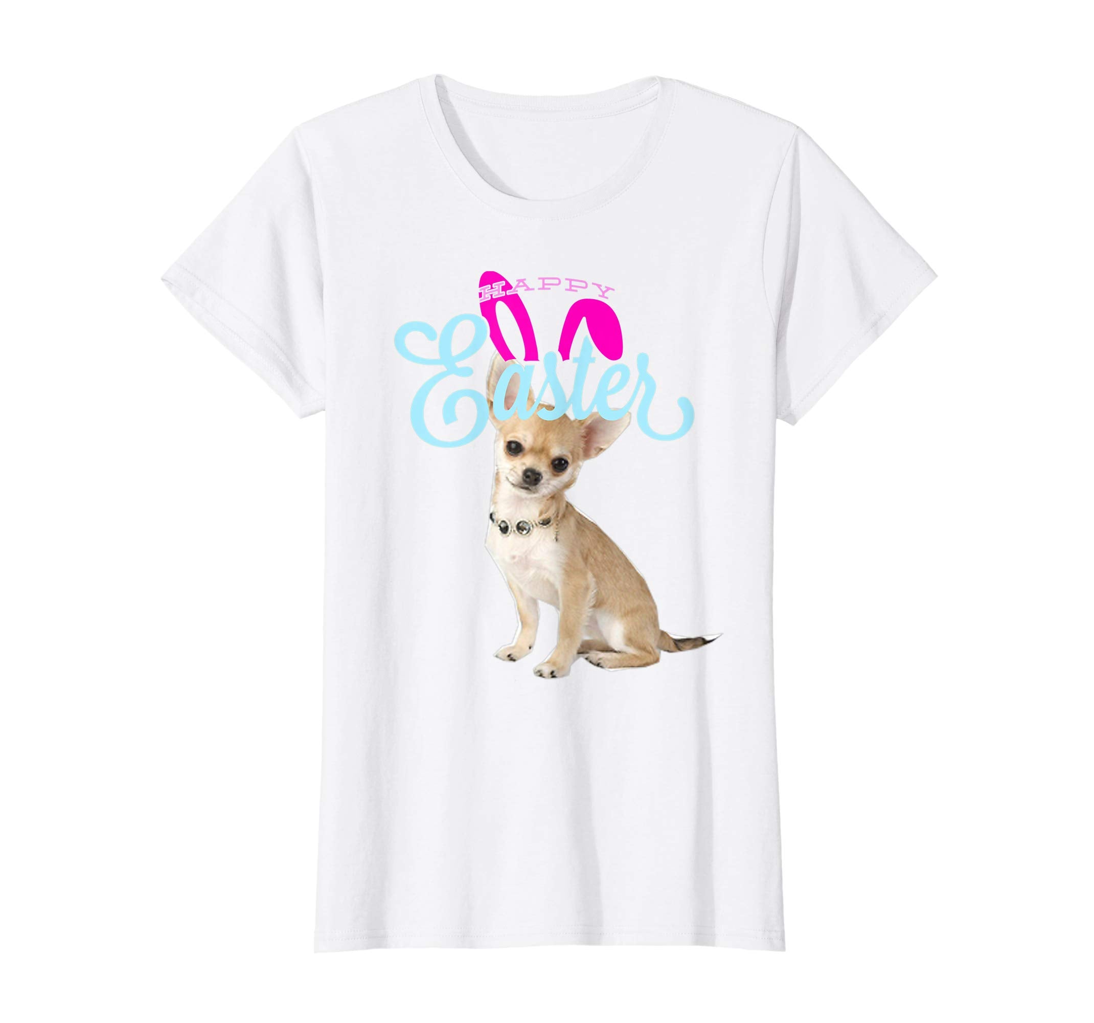 Easter Bunny Chihuahua Tshirt Dog Men Women Gift Easter Day