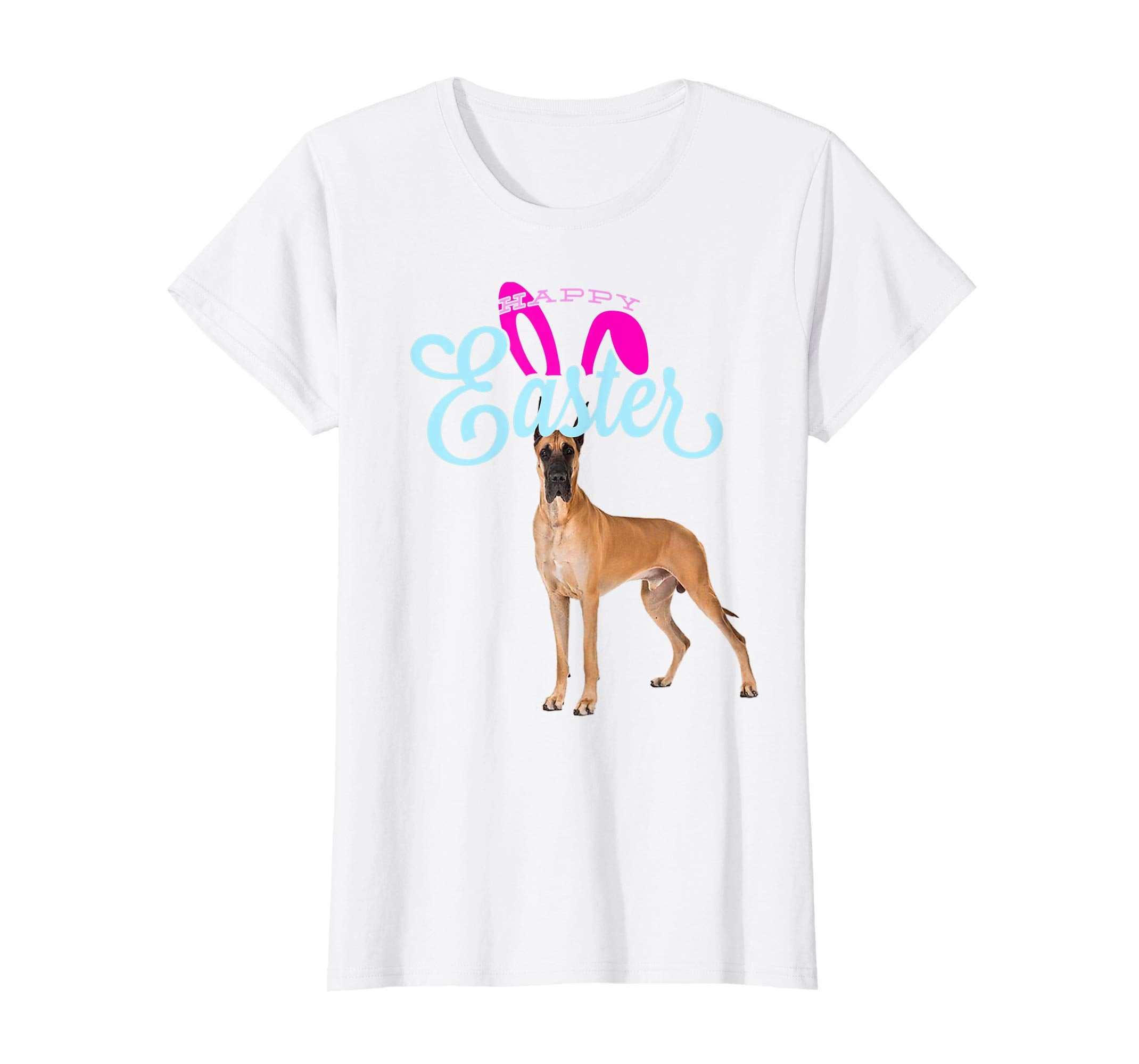Easter Bunny Great Dane Tshirt Dog Men Women Gift Easter Day