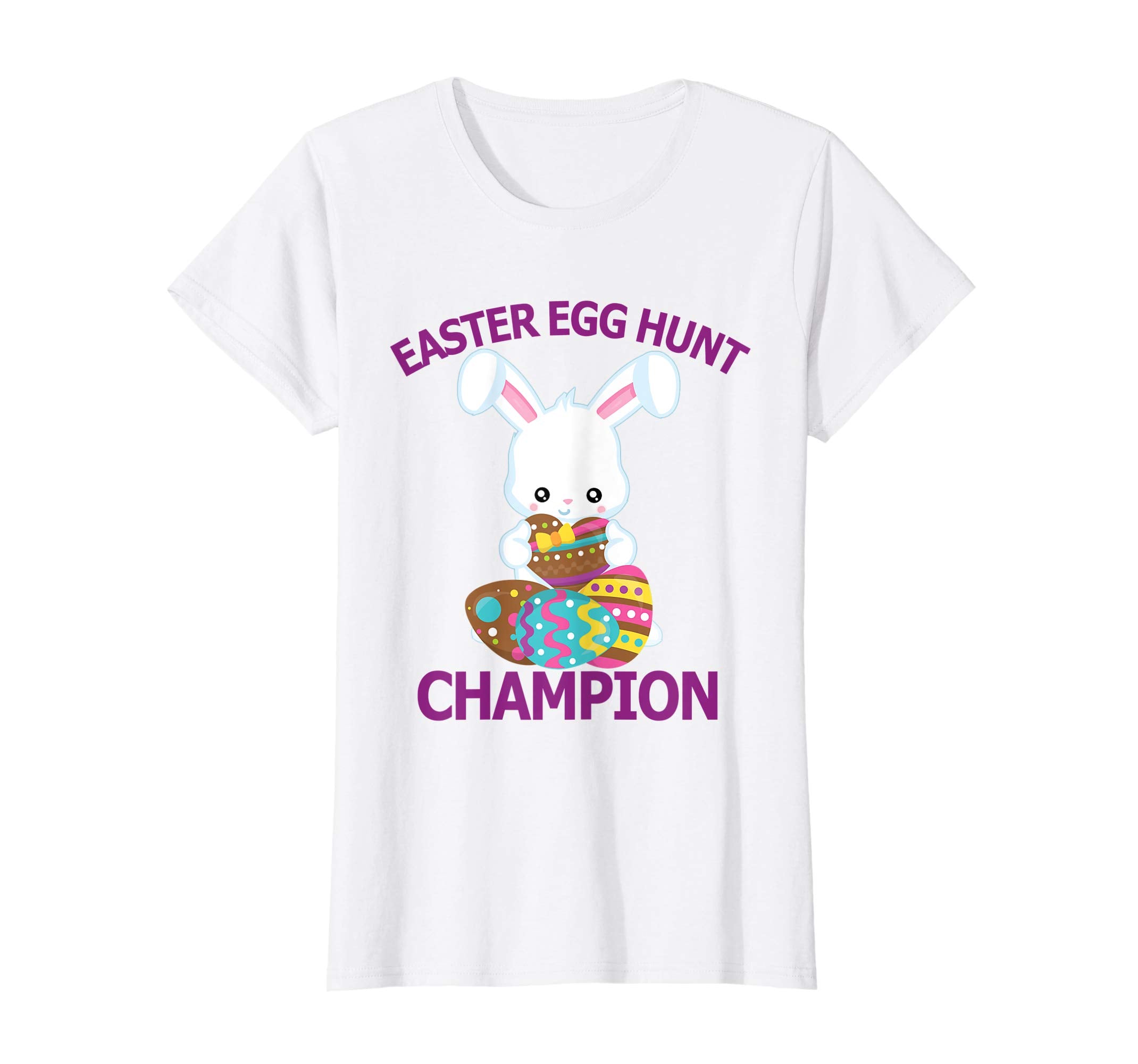 Easter Egg Hunt Champion T-Shirt Cute Bunny Rabbit Shirt
