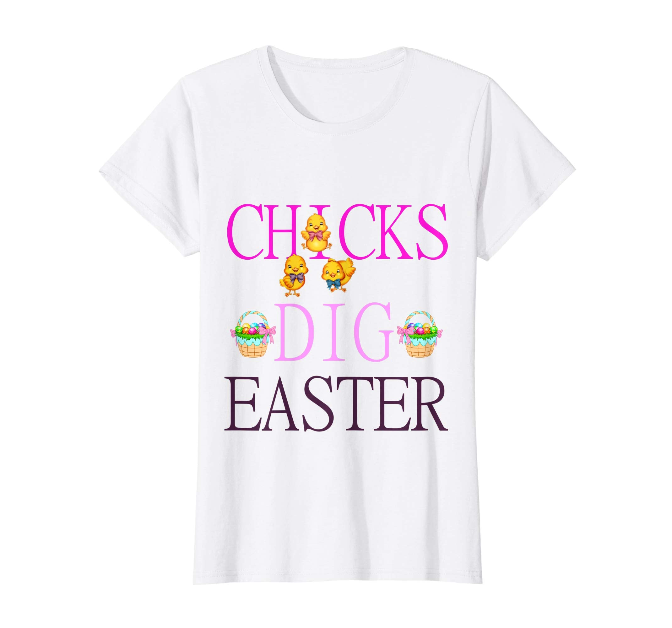 Chicks Dig Easter Tshirt | Funny Easter Egg Tee