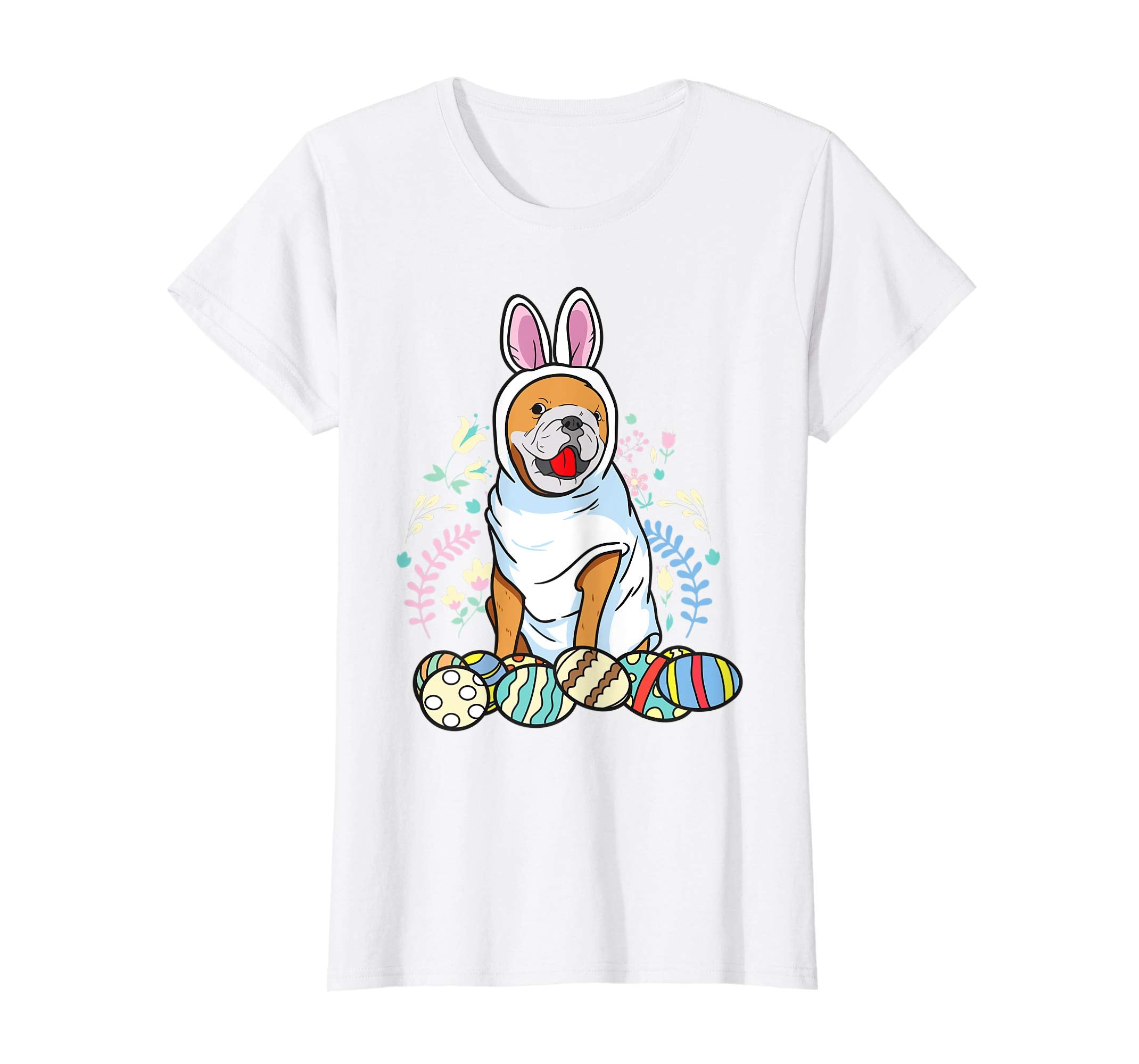 Bunny Easter Shirt Dog Shirt Cool Pug T-Shirt